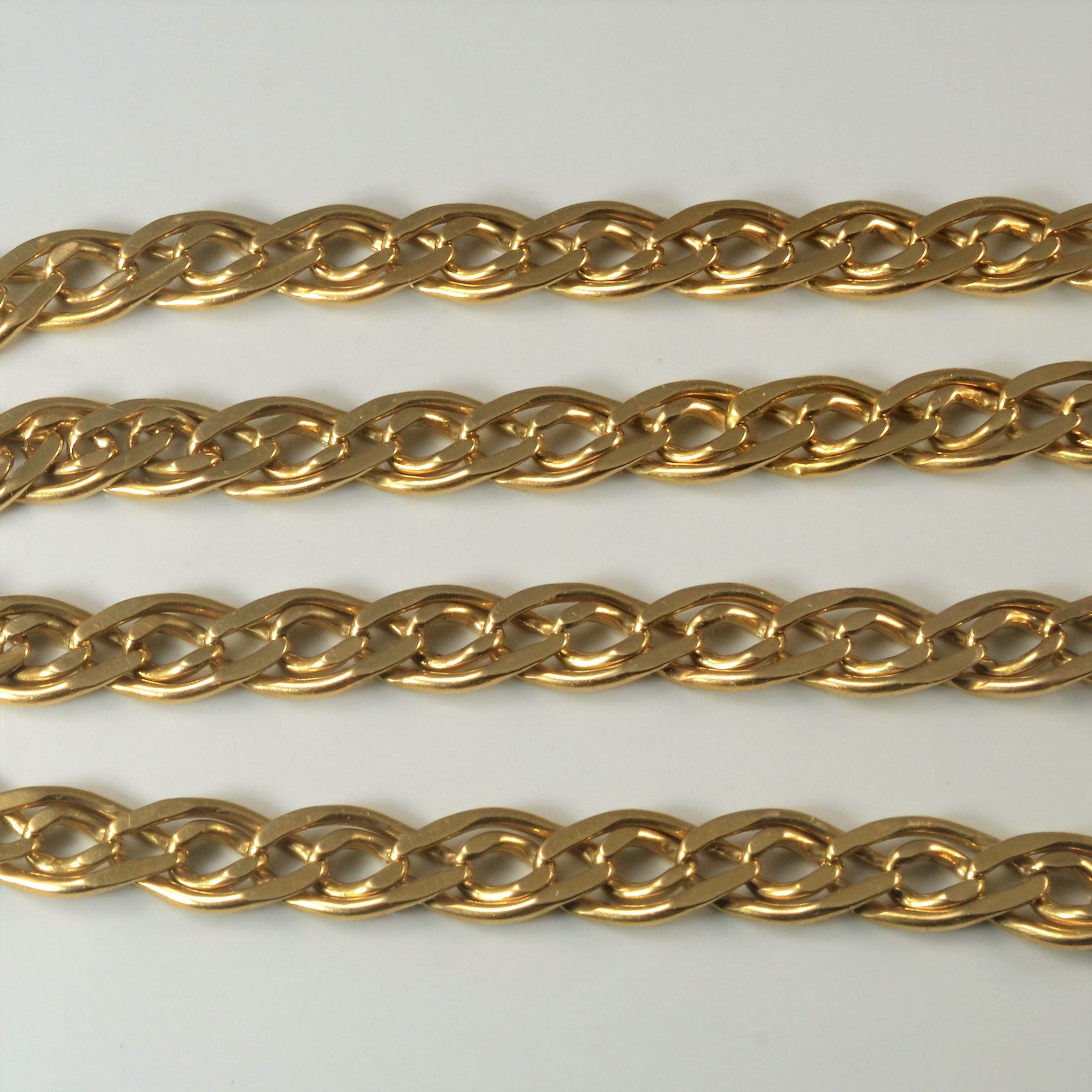 14k Italian Yellow Gold Fancy Link Chain | 23" |