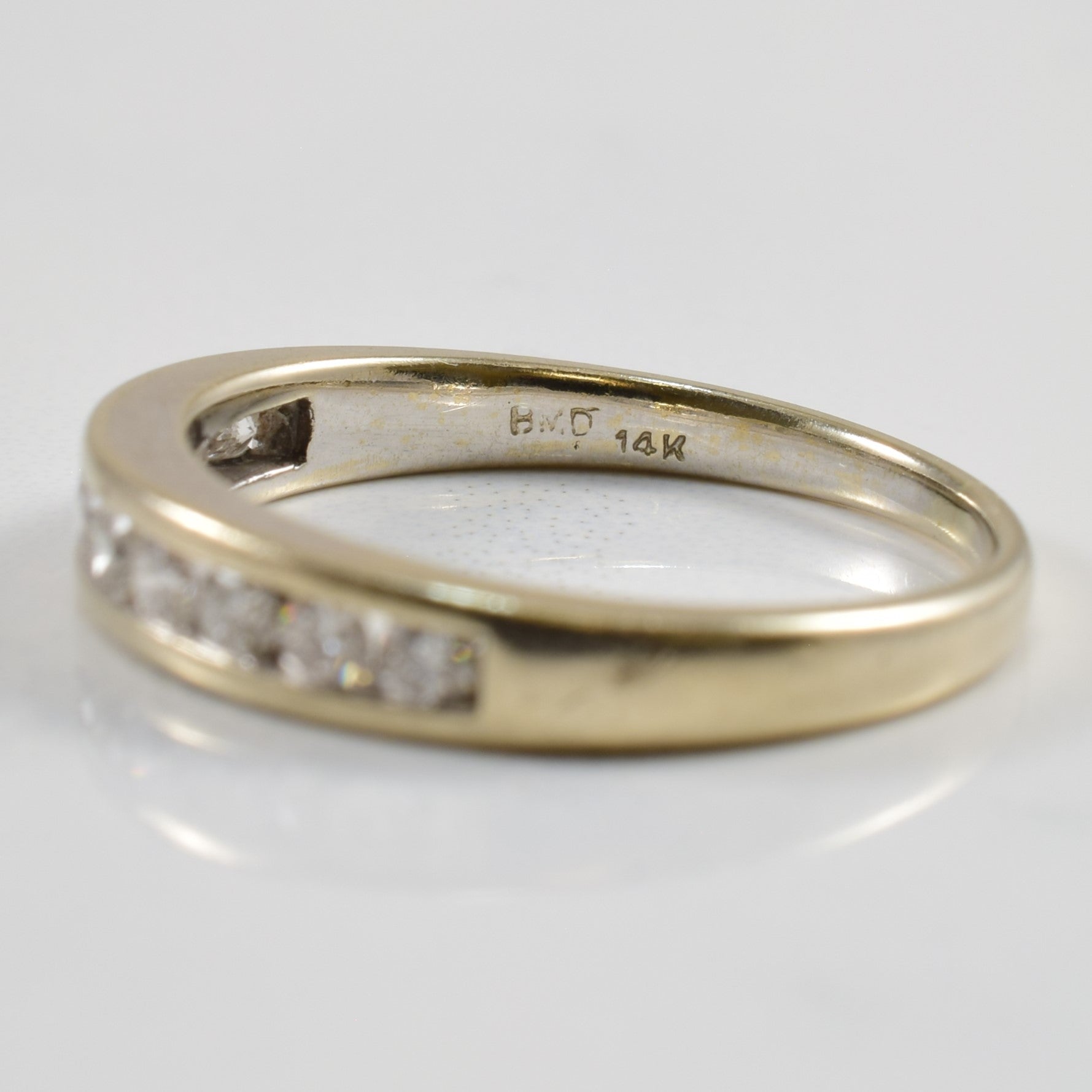 Channel Set Diamond Band | 0.24ctw | SZ 5.5 |