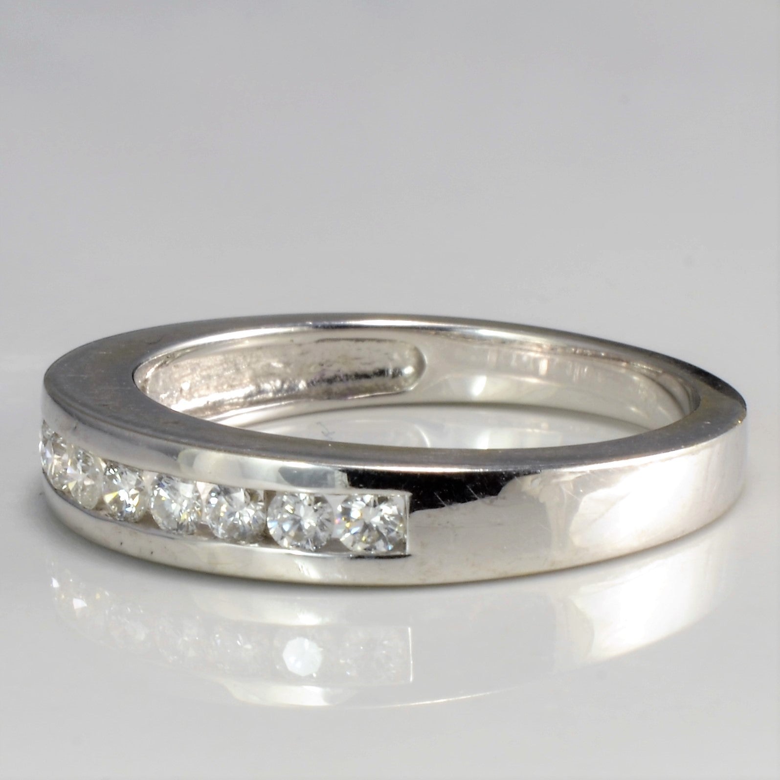 Channel Diamond Wedding Band | 0.30 ctw, SZ 6.5 |