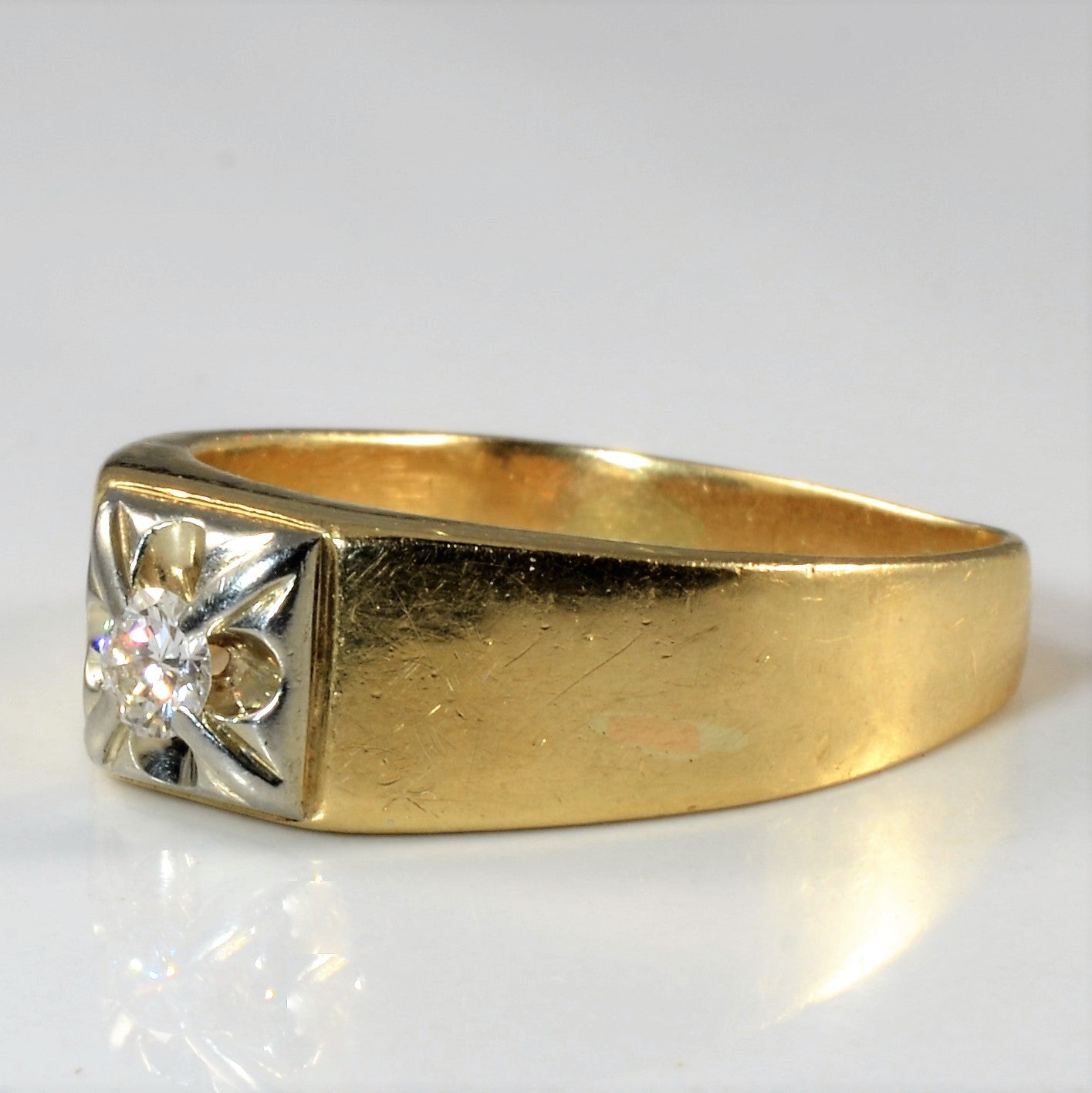 Claw Set Diamond Ring | 0.22ct | SZ 11.5 |