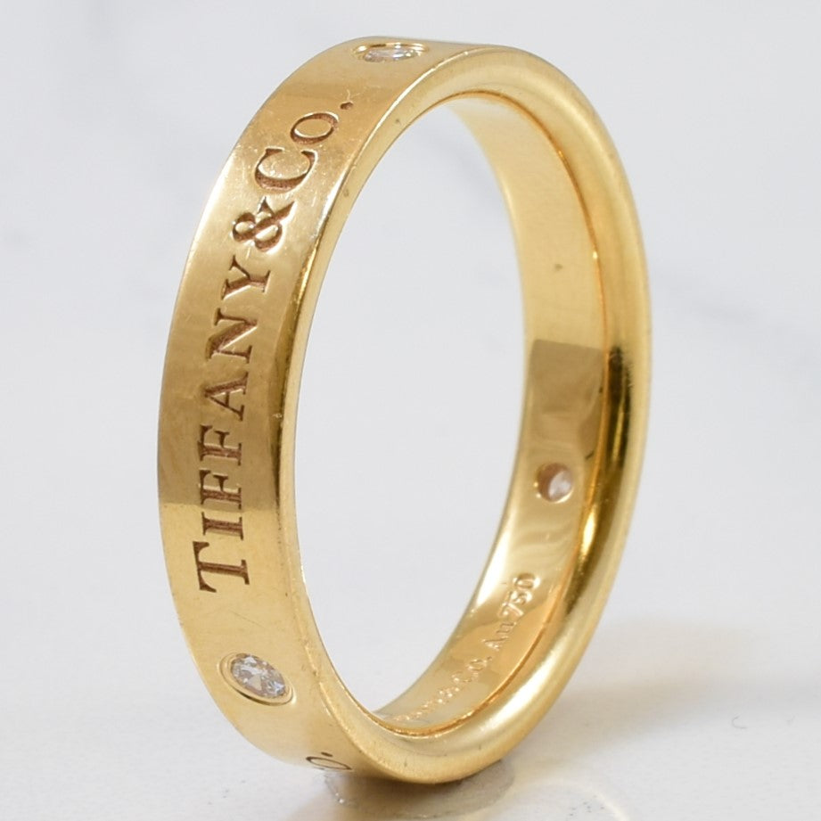 Tiffany & Co.' Band Ring | 0.09ctw | SZ 7.5 |