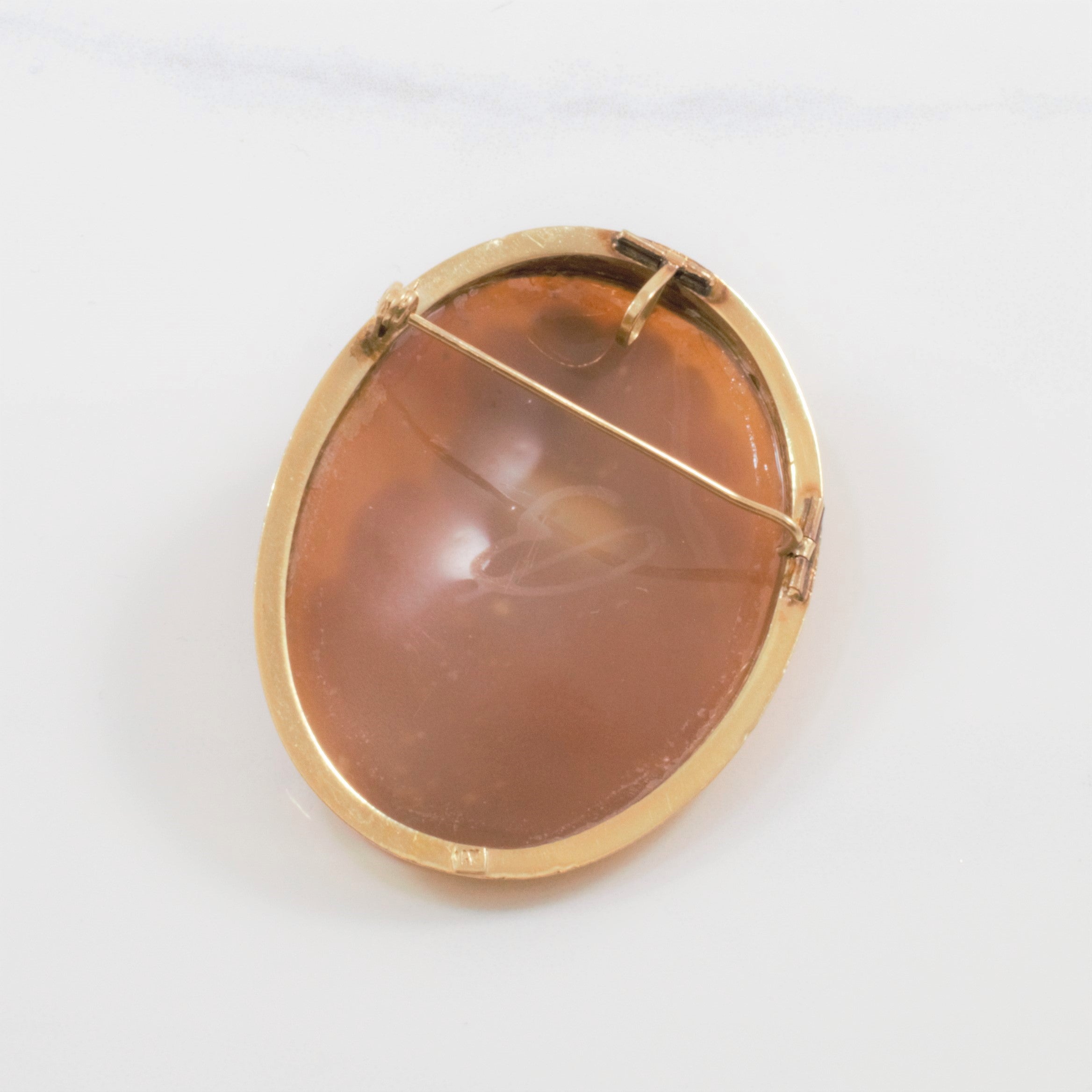 Convertible Cameo Brooch Pendant Circa 1930's