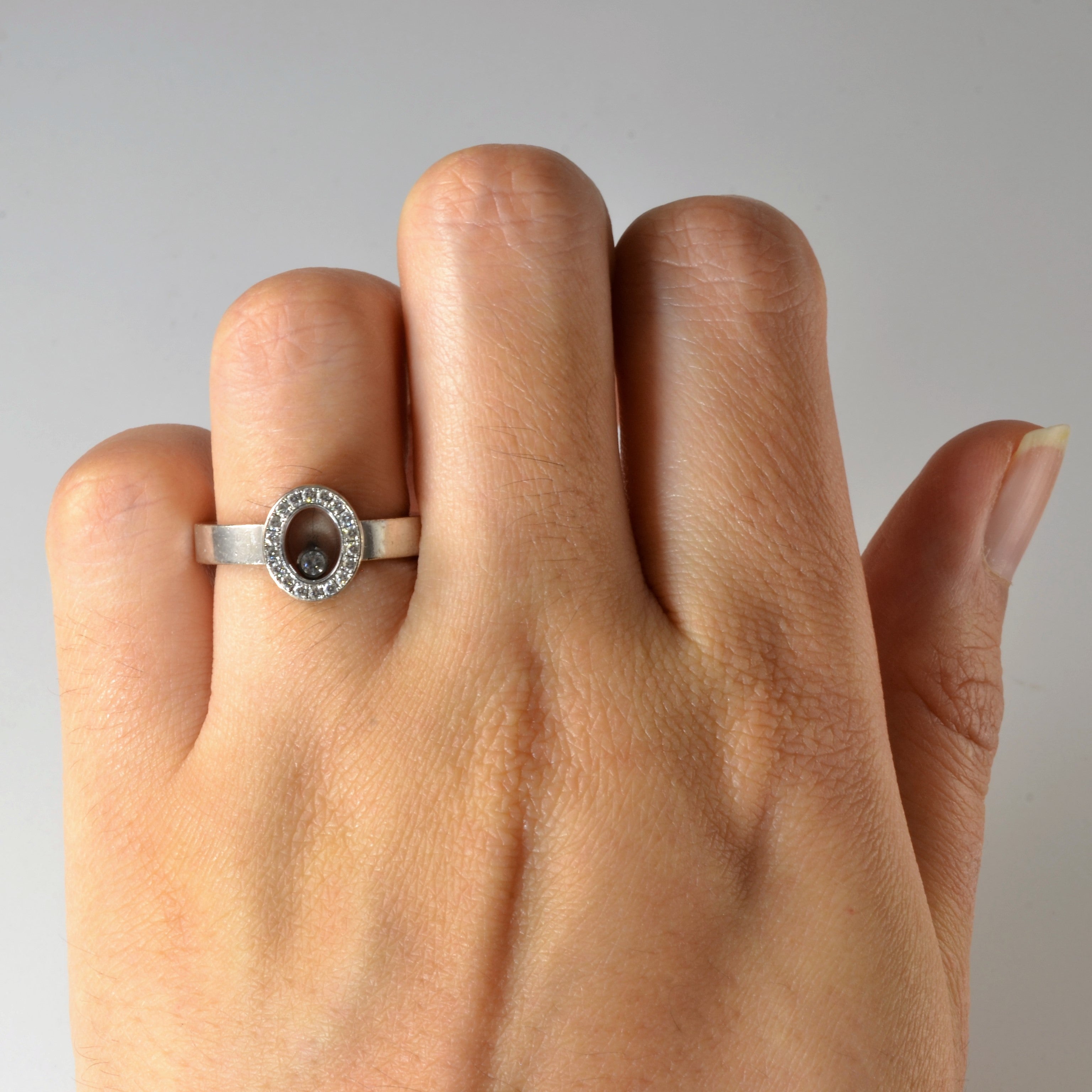 Chopard' Happy Diamonds Ring | 0.12ctw | SZ 5.75 |