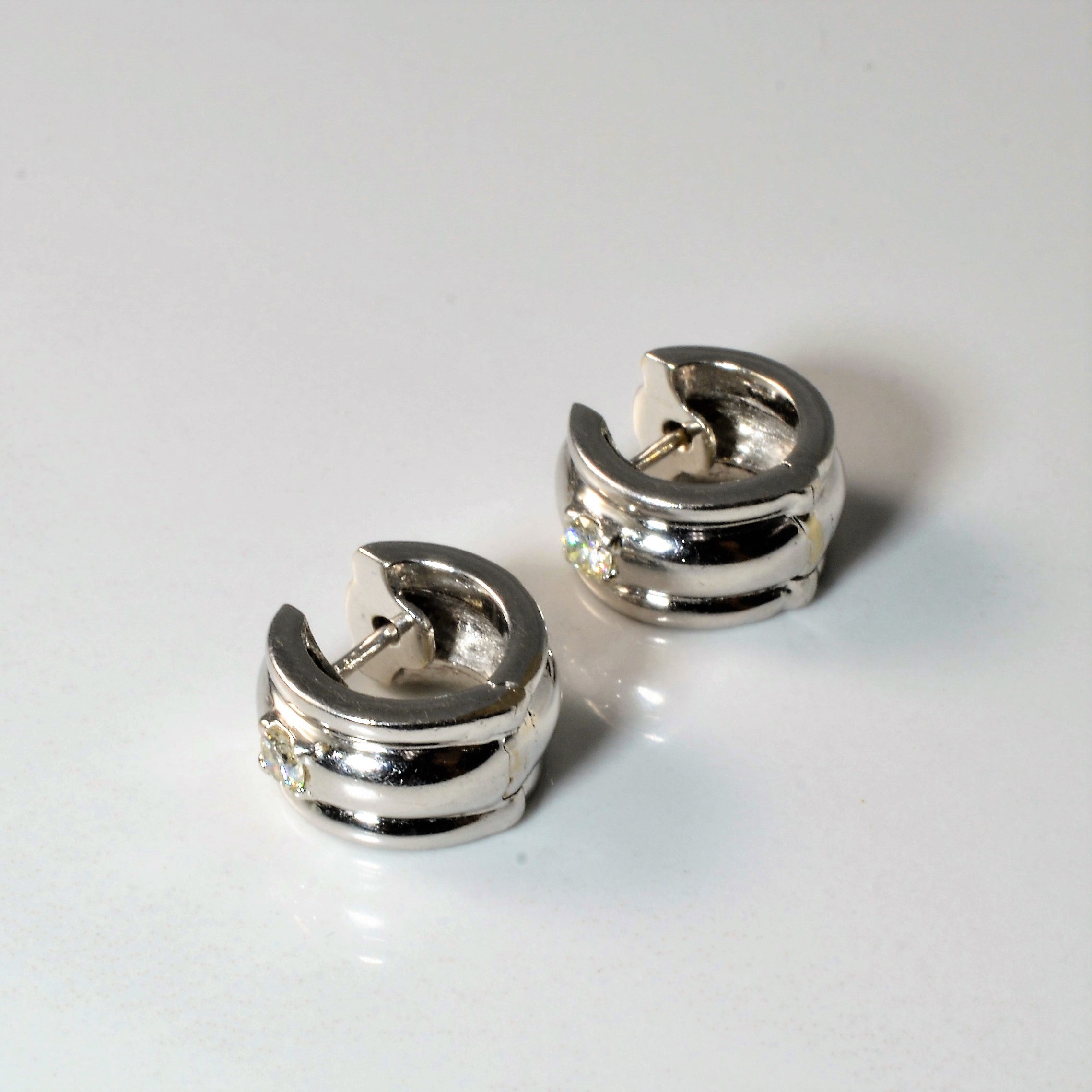 Diamond Huggie Earrings | 0.30ctw |