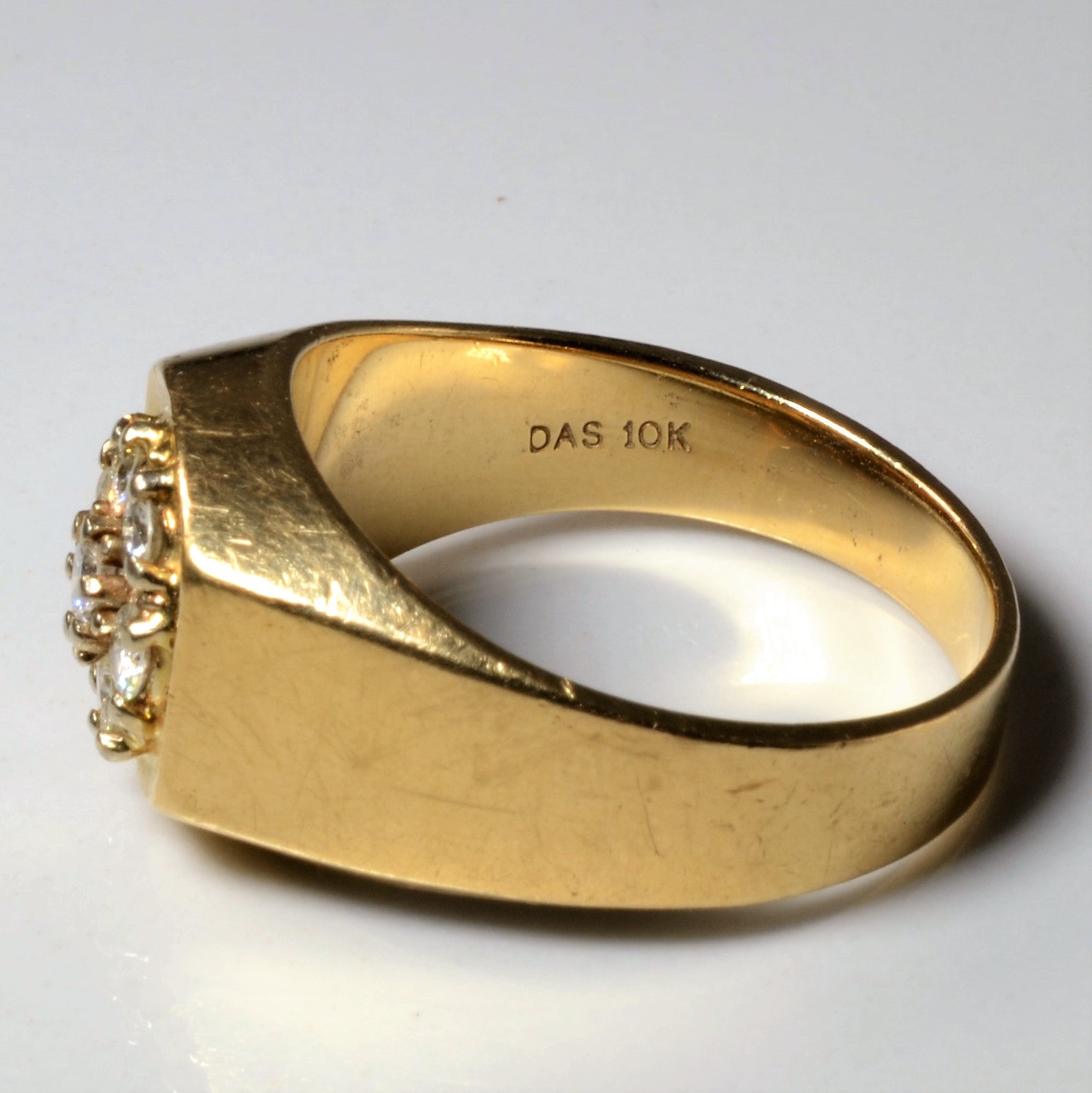 Cluster Set Diamond Ring | 0.49ctw | SZ 10.5 |