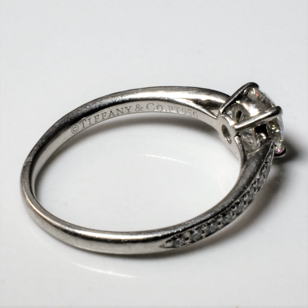 TIFFANY & CO. Harmony® Round Brilliant Engagement Ring