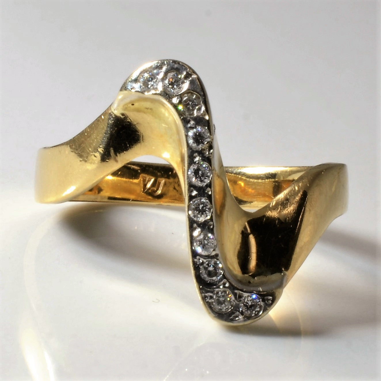 Bypass Diamond Ring | 0.25ctw | SZ 7.25 |