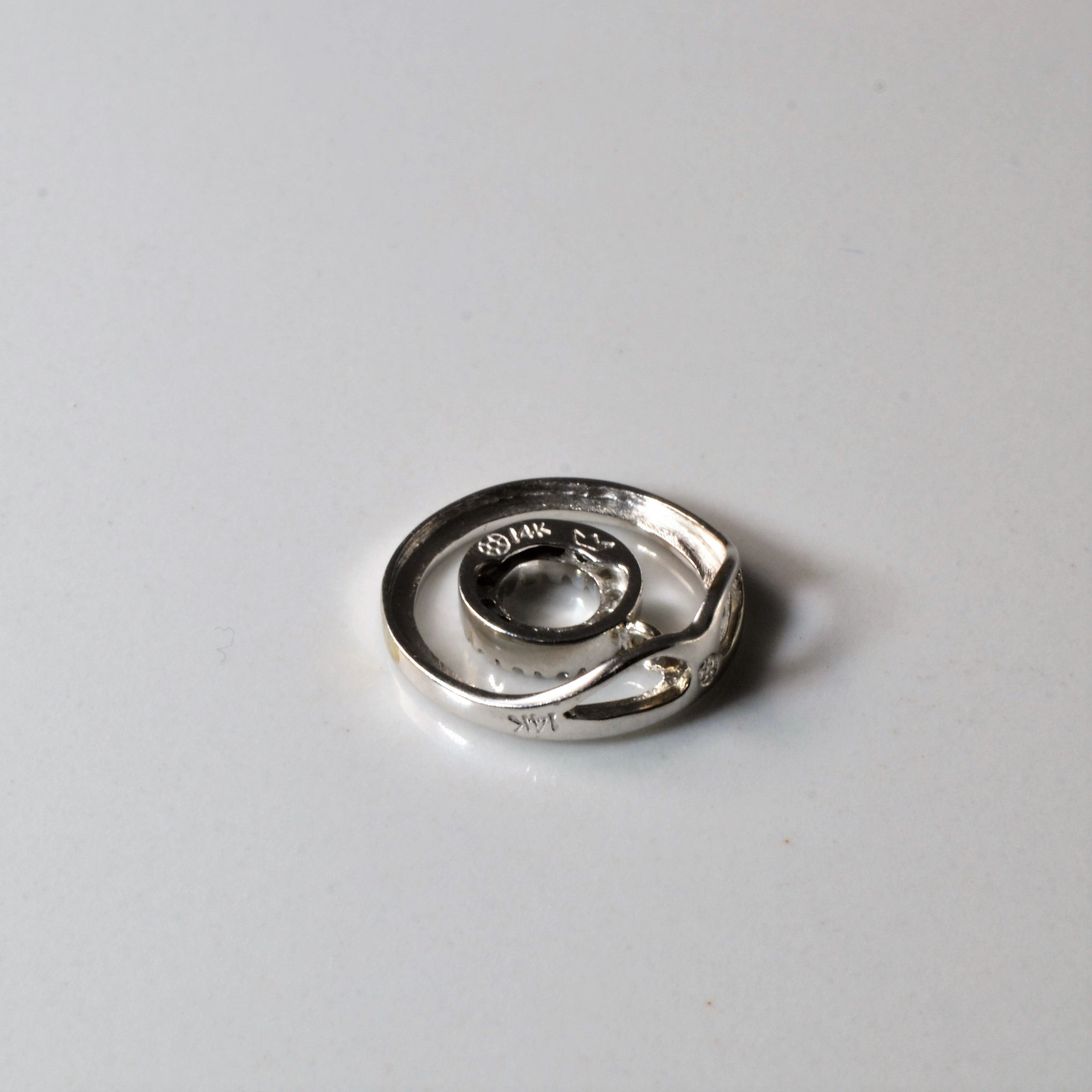 Pave Diamond Eternity Pendant | 0.08ctw |
