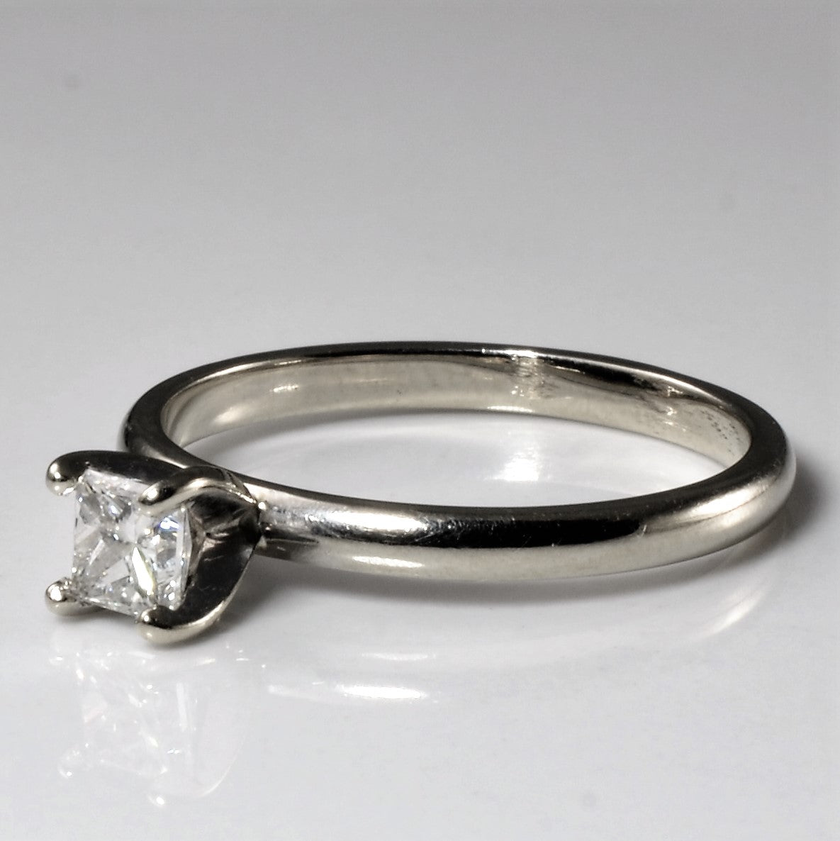 Solitaire Princess Diamond Ring | 0.31ct | SZ 7 |
