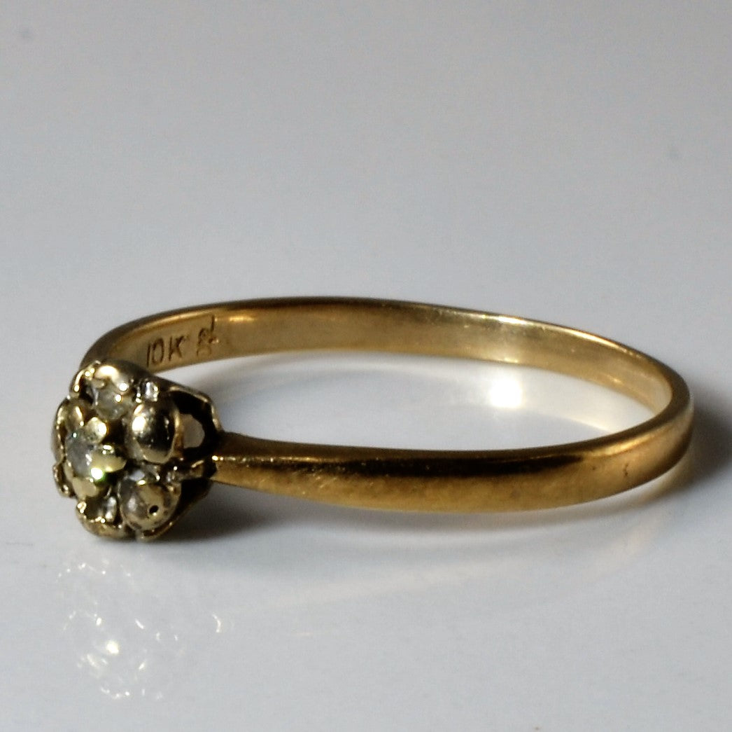 Cluster Diamond Ring | 0.08ctw | SZ 6 |