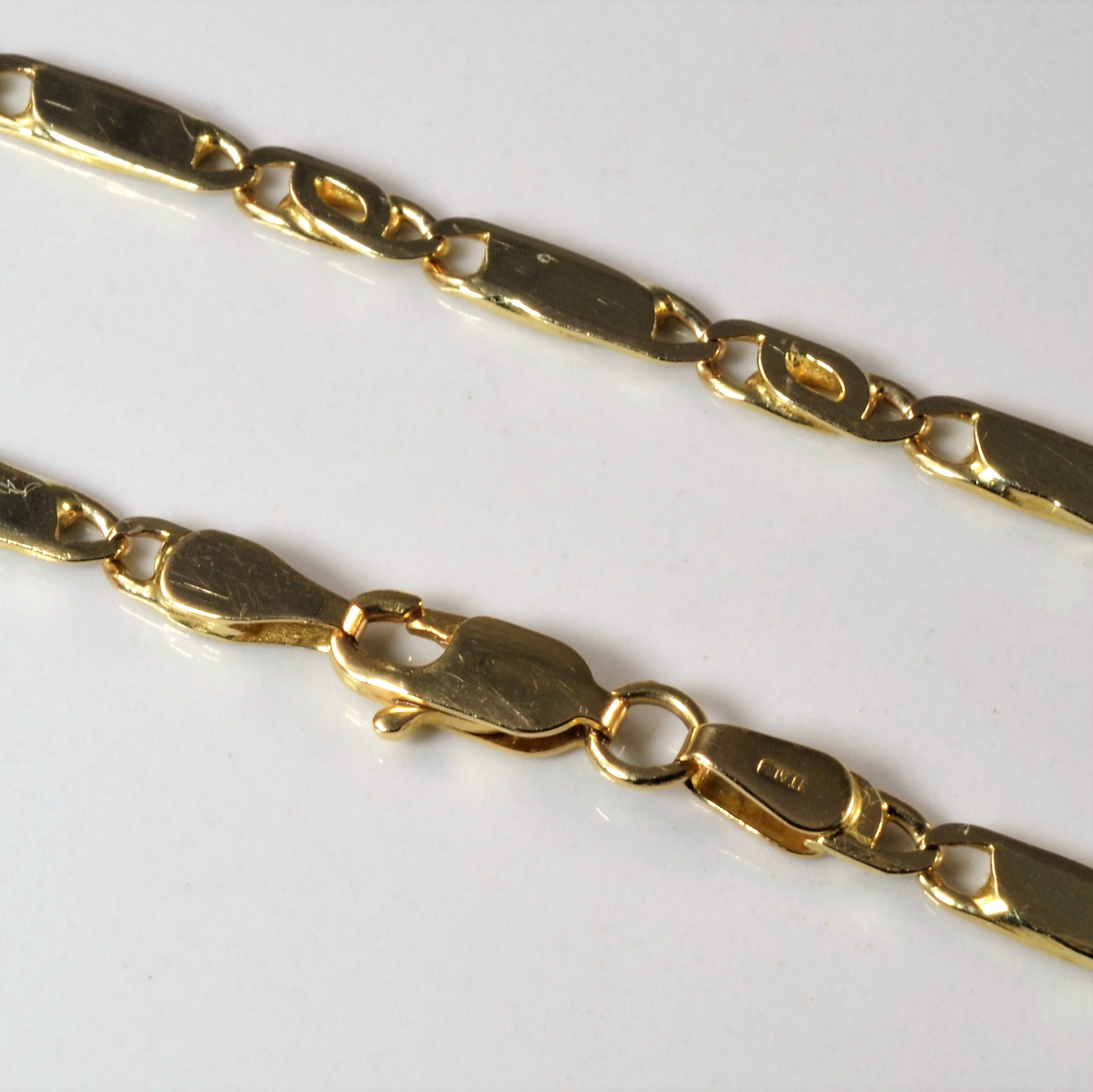 14k Yellow Gold Figarucci Chain | 18" |