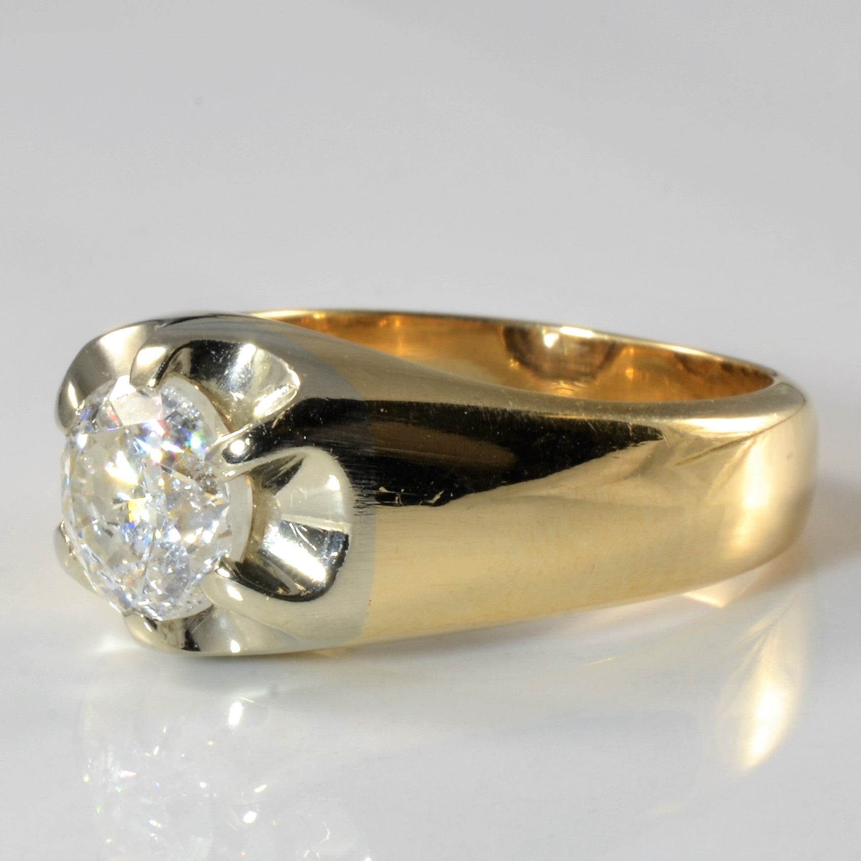 Large Illusion Set Diamond Ring | 2.25ct | SZ 10 |