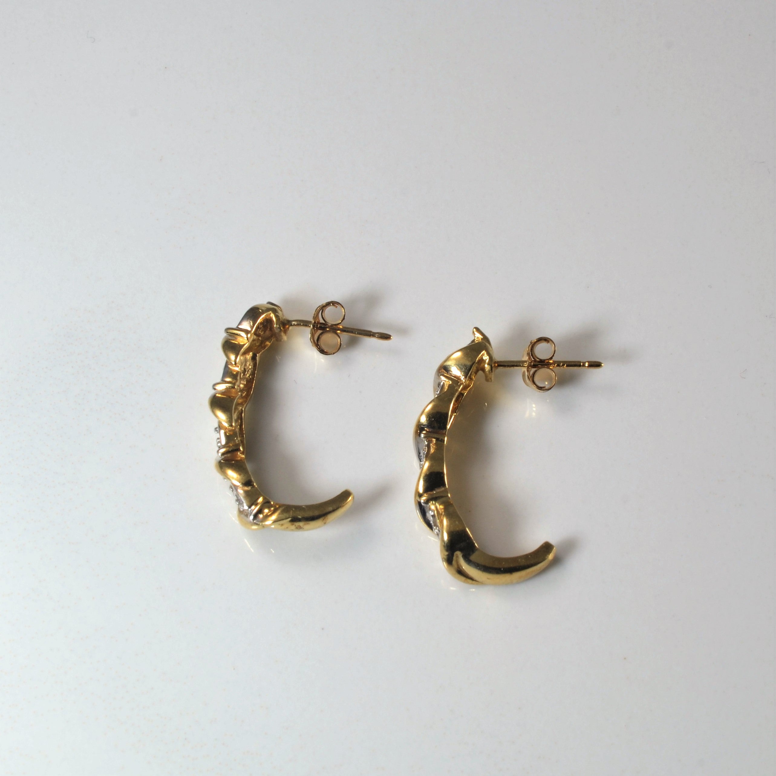 Cluster Diamond Earrings | 0.08ctw |