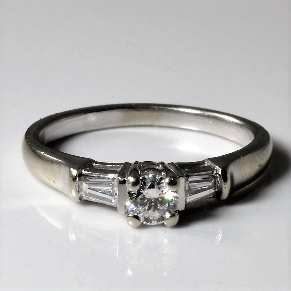 Three Stone Diamond Ring | 0.37ctw | SZ 5.5 |