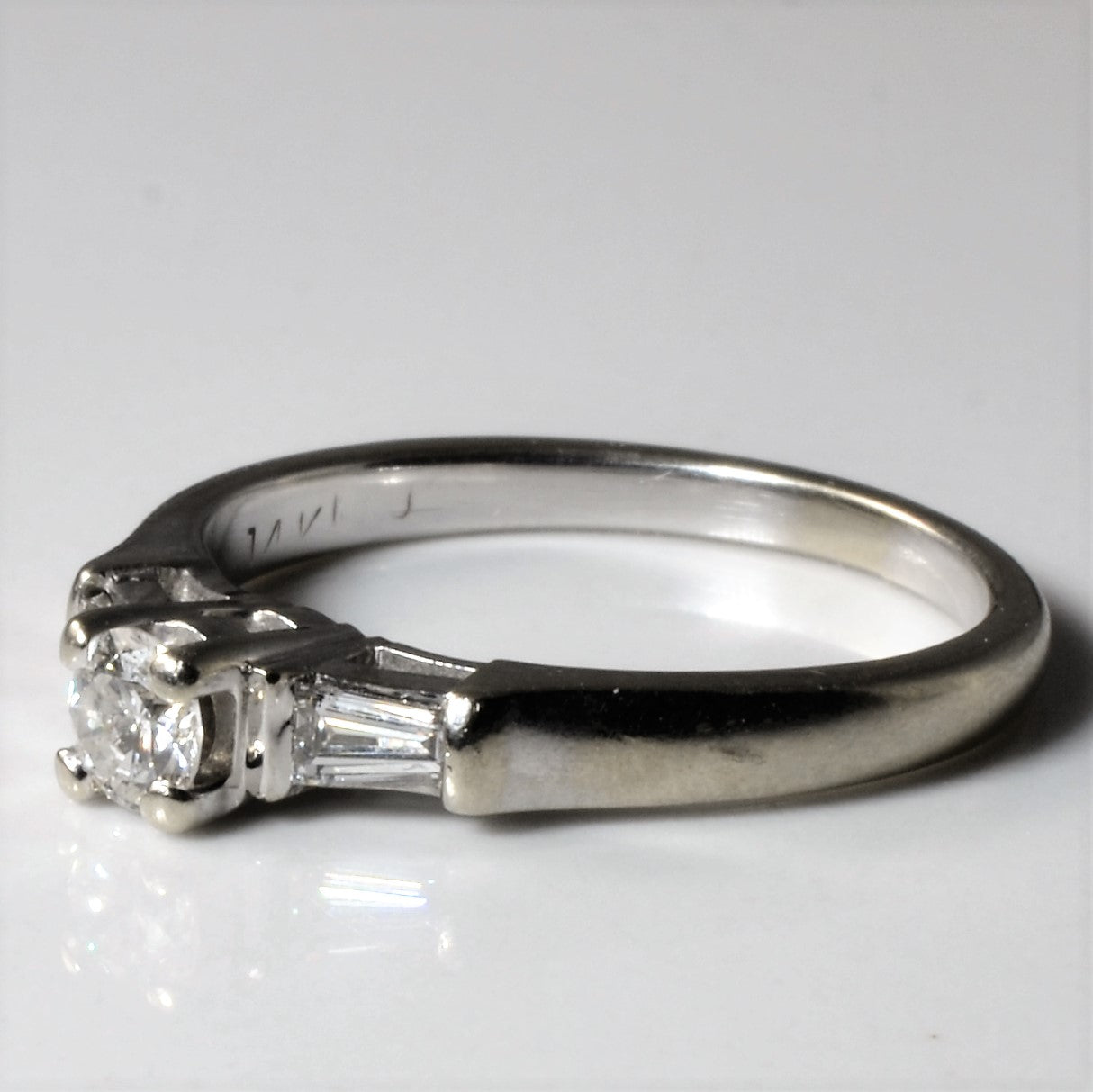 Three Stone Diamond Ring | 0.37ctw | SZ 5.5 |
