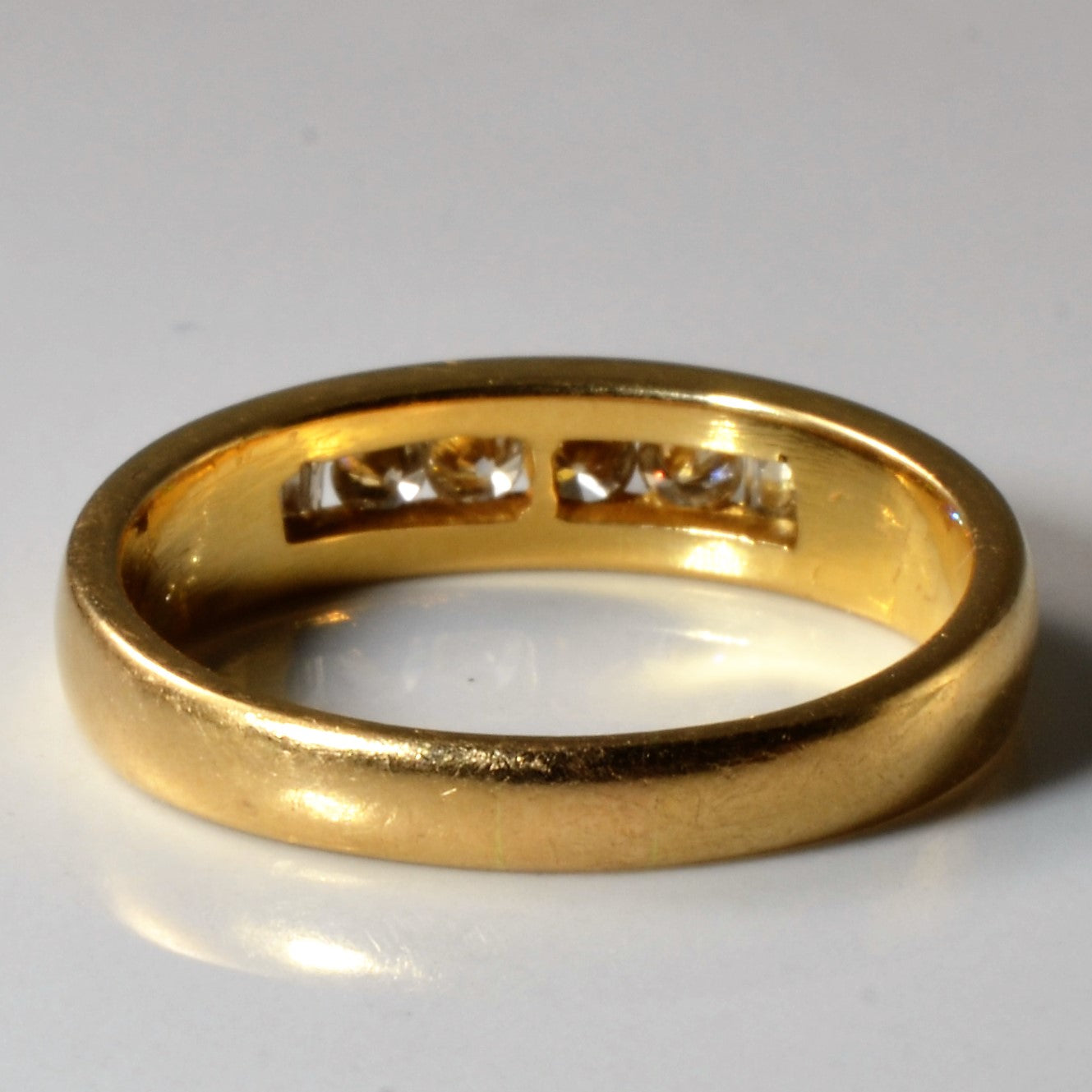 Mixed Cut Diamond Channel Band | 0.46ctw | SZ 9.25 |