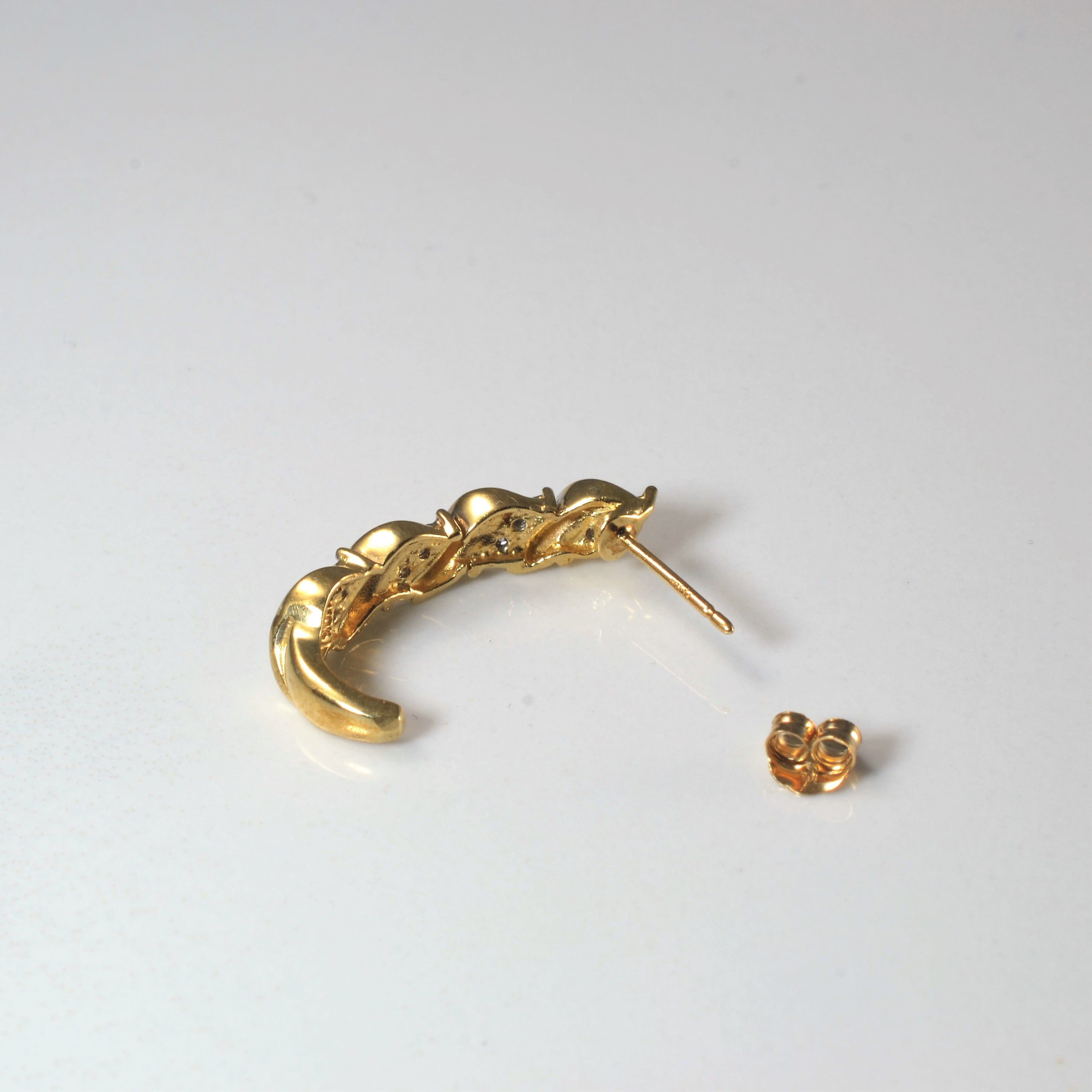 Cluster Diamond Earrings | 0.08ctw |