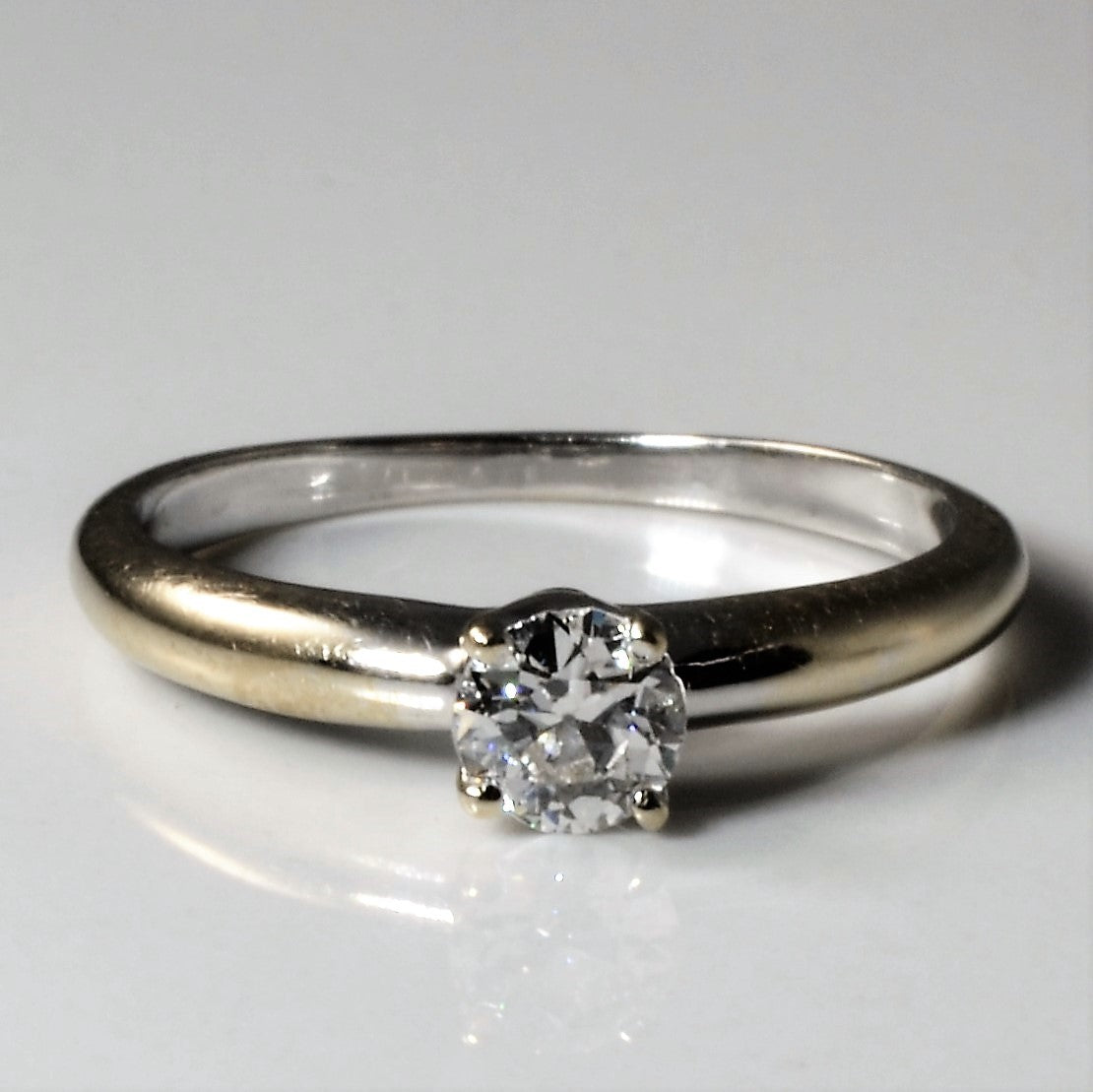 Old European Solitaire Diamond Ring | 0.29ct | SZ 5.75 |