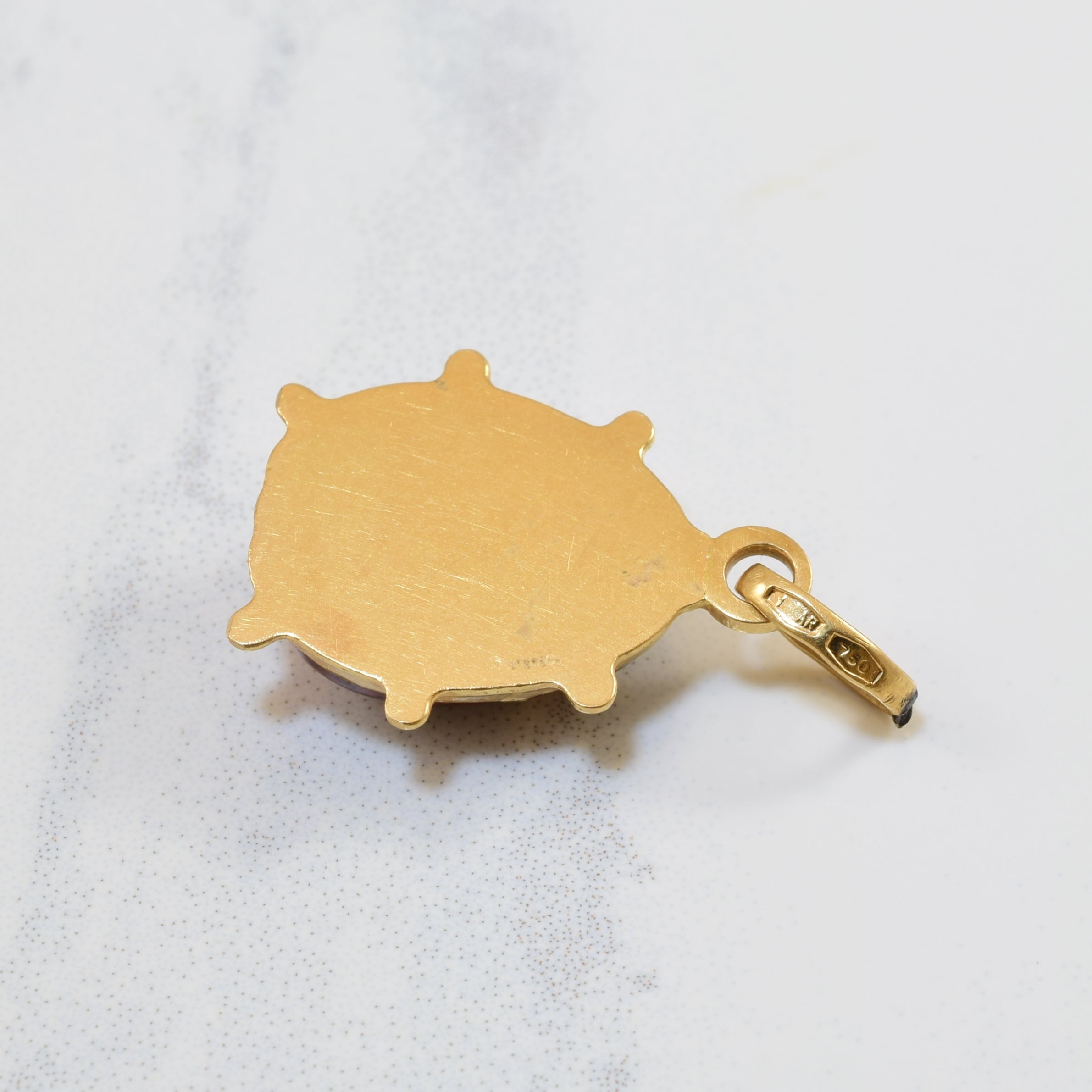Pendentif coccinelle émaillé |