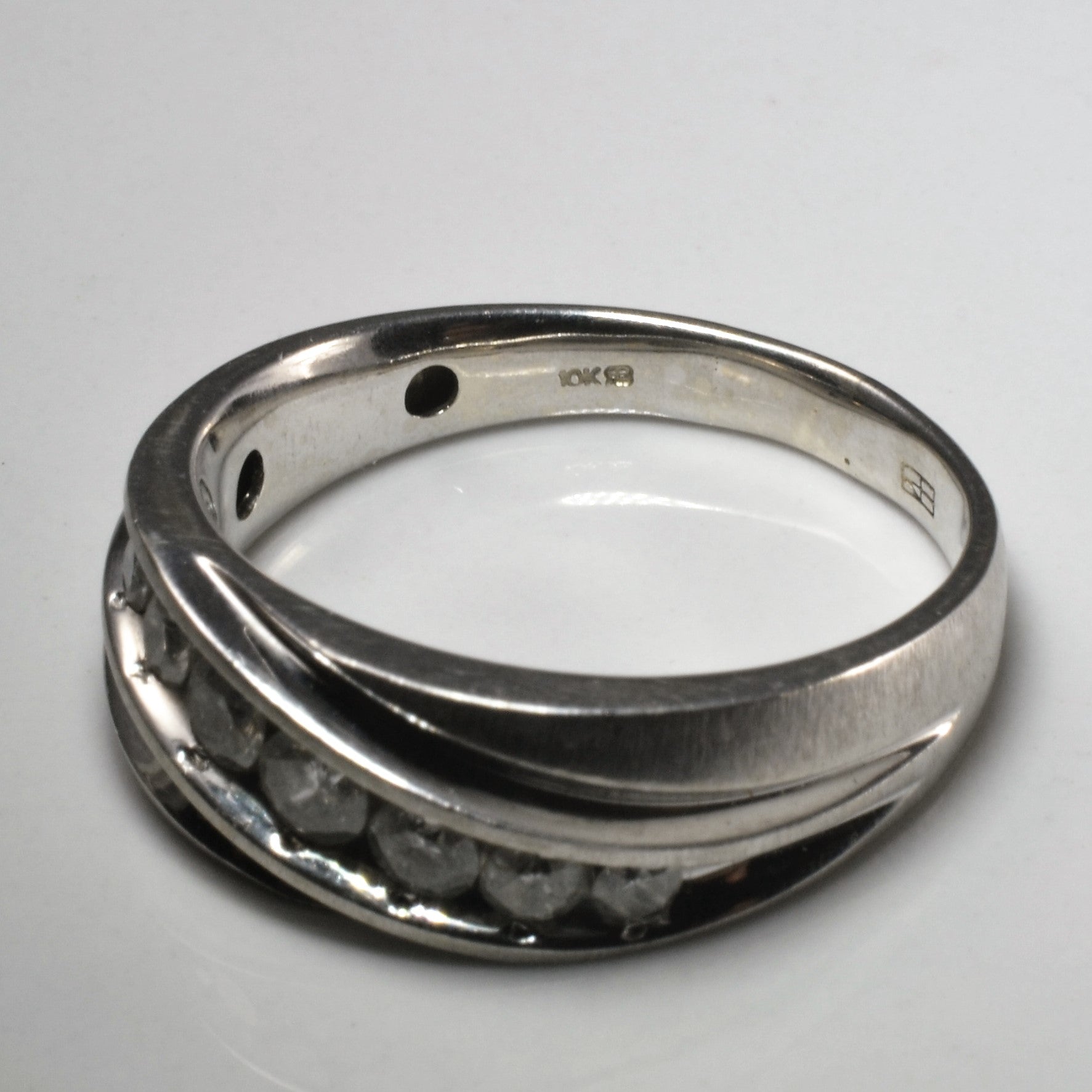 Channel Set Diamond Ring | 0.74ctw | SZ 12.5 |