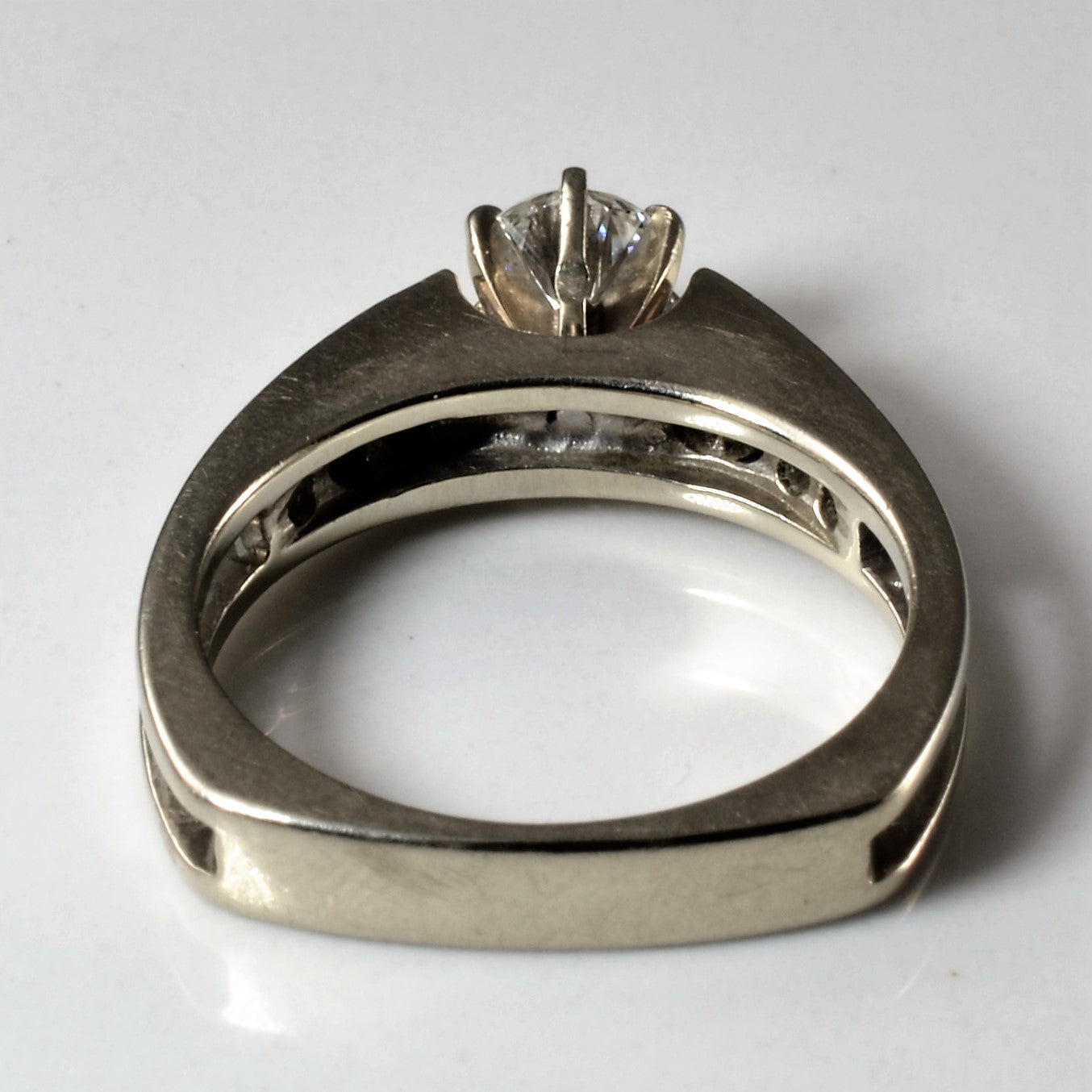 European Shank Diamond Engagement Ring | 0.77ctw | SZ 6 |
