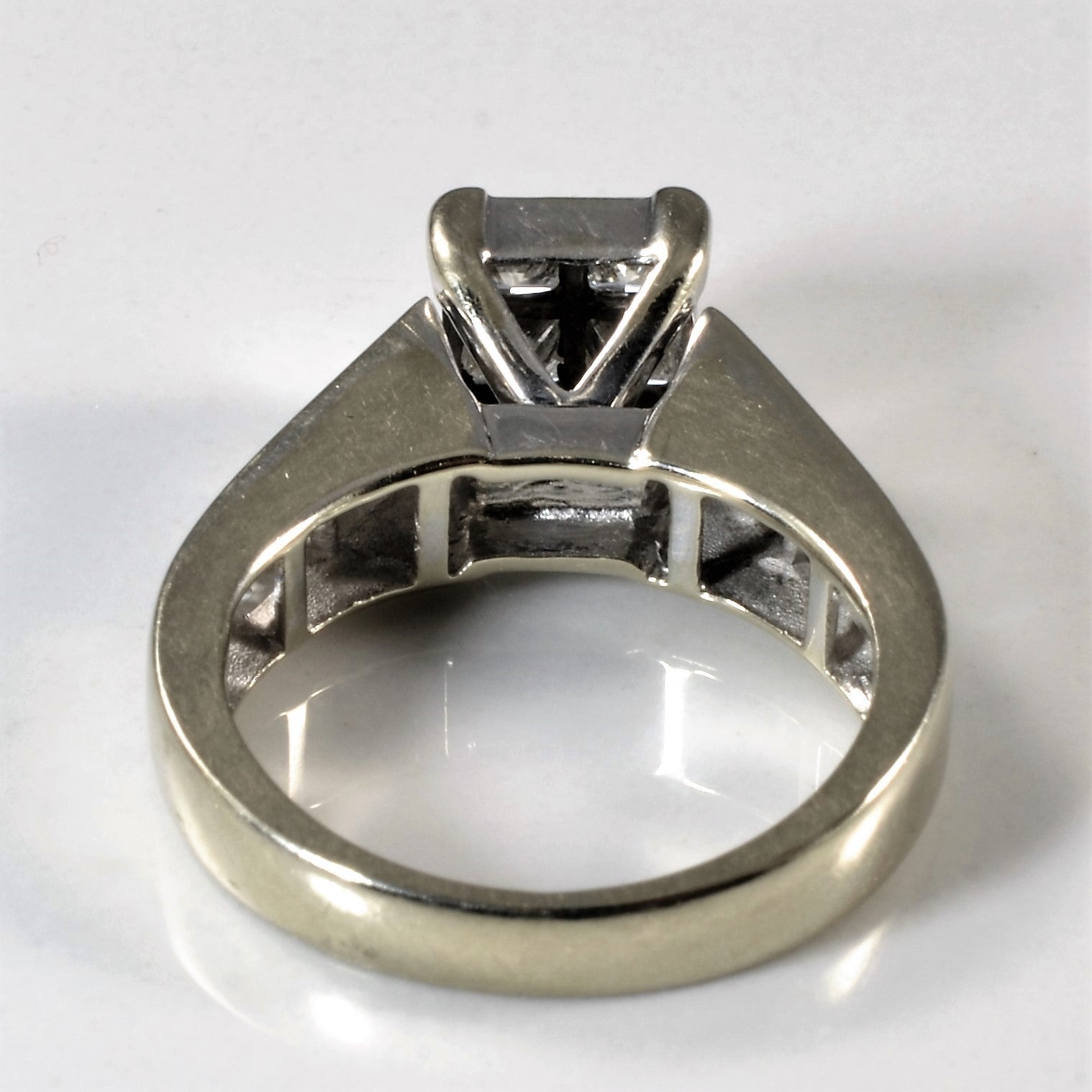High Set Princess Quad Diamond Ring | 1.44ctw | SZ 5.5 |