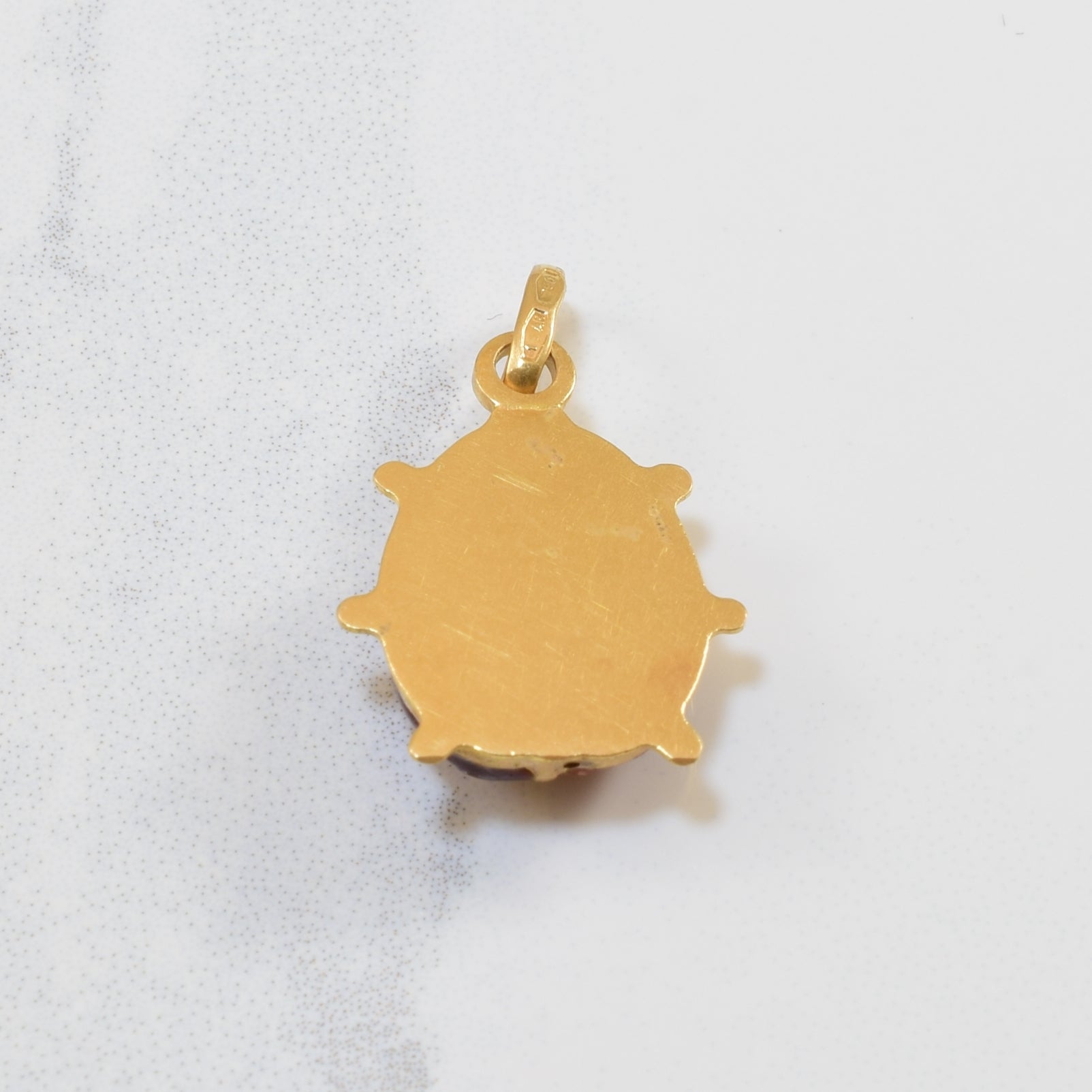 Pendentif coccinelle émaillé |