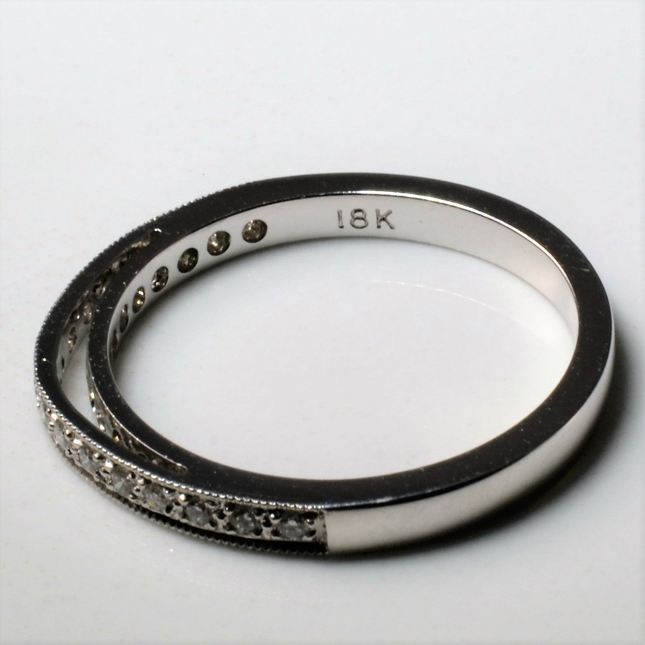Milgrain Detail Diamond Ring | 0.09ctw | SZ 6.5 |