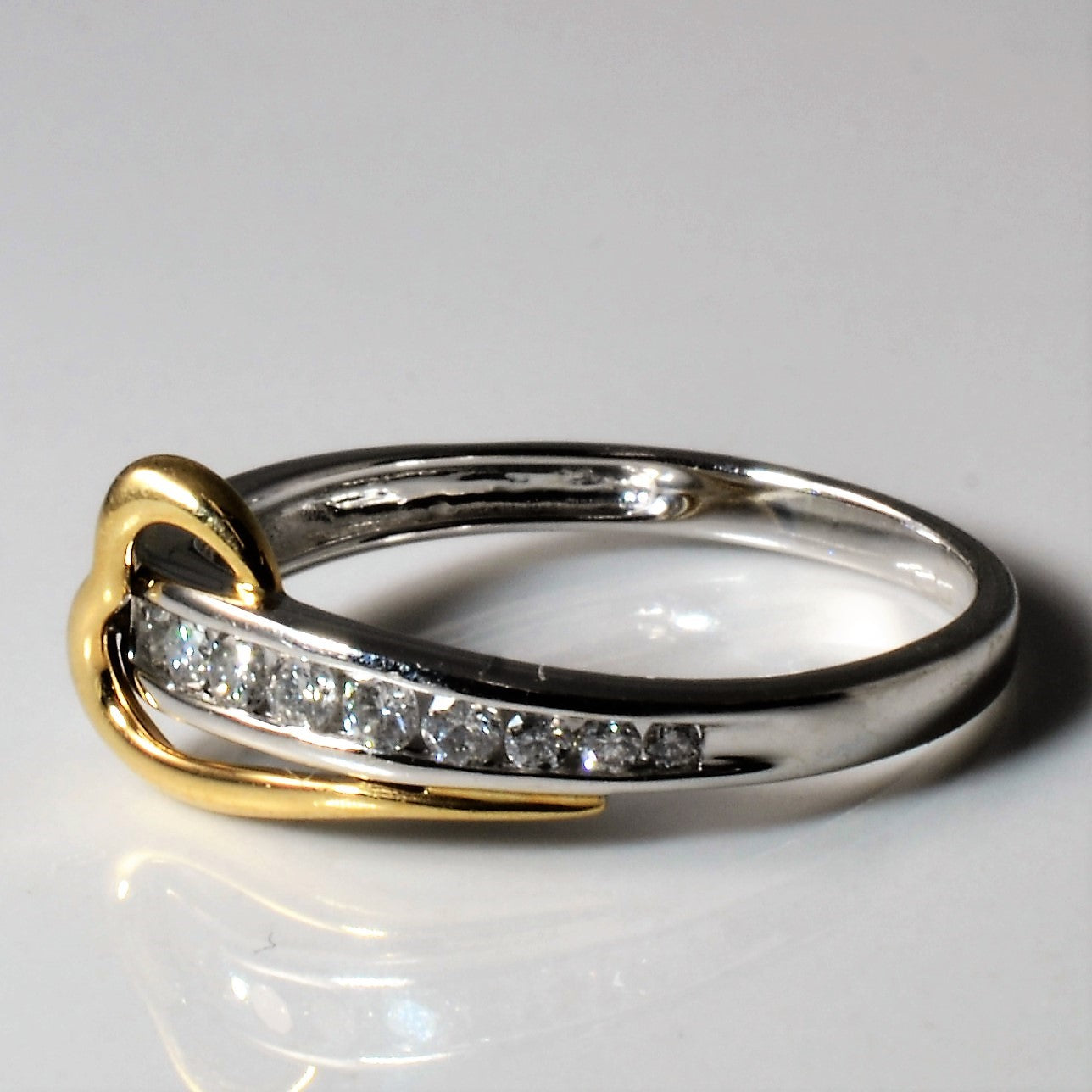 Channel Set Diamond Ring | 0.26ctw | SZ 7 |