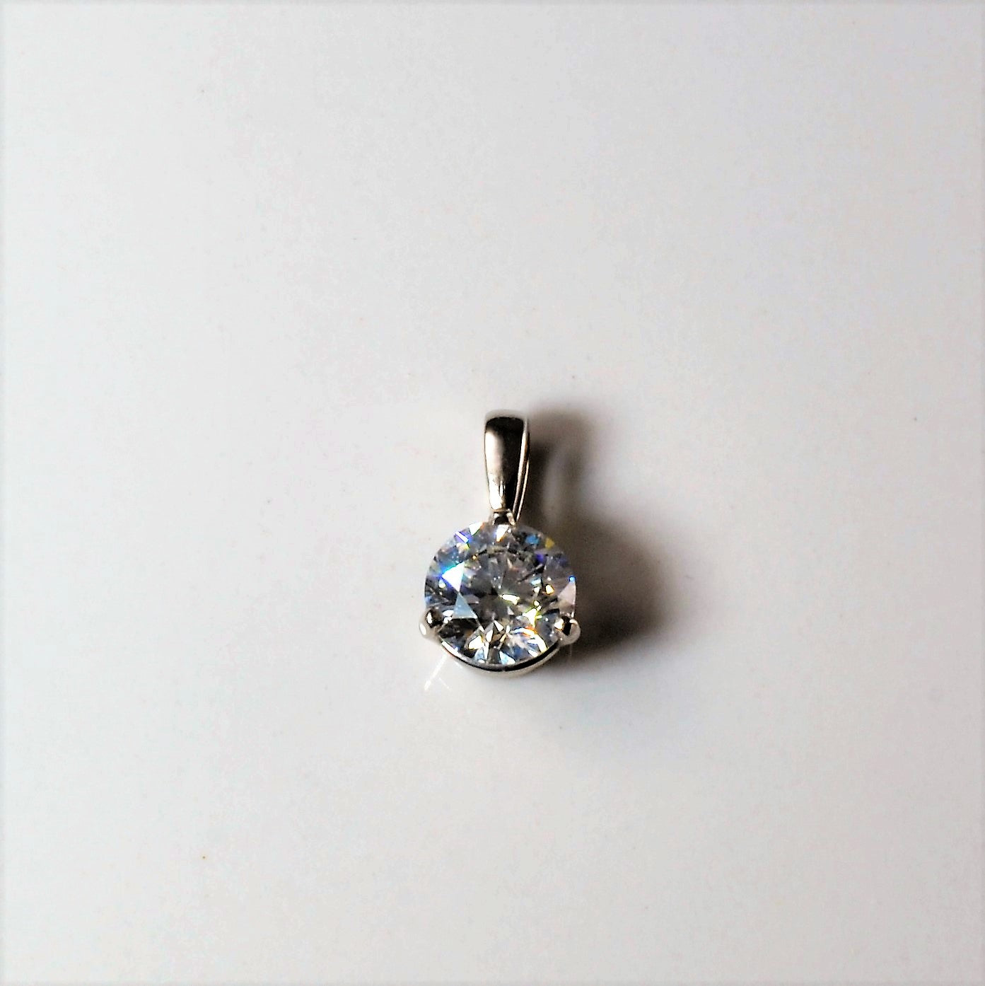 Diamond Solitaire Pendant | 0.98ct |