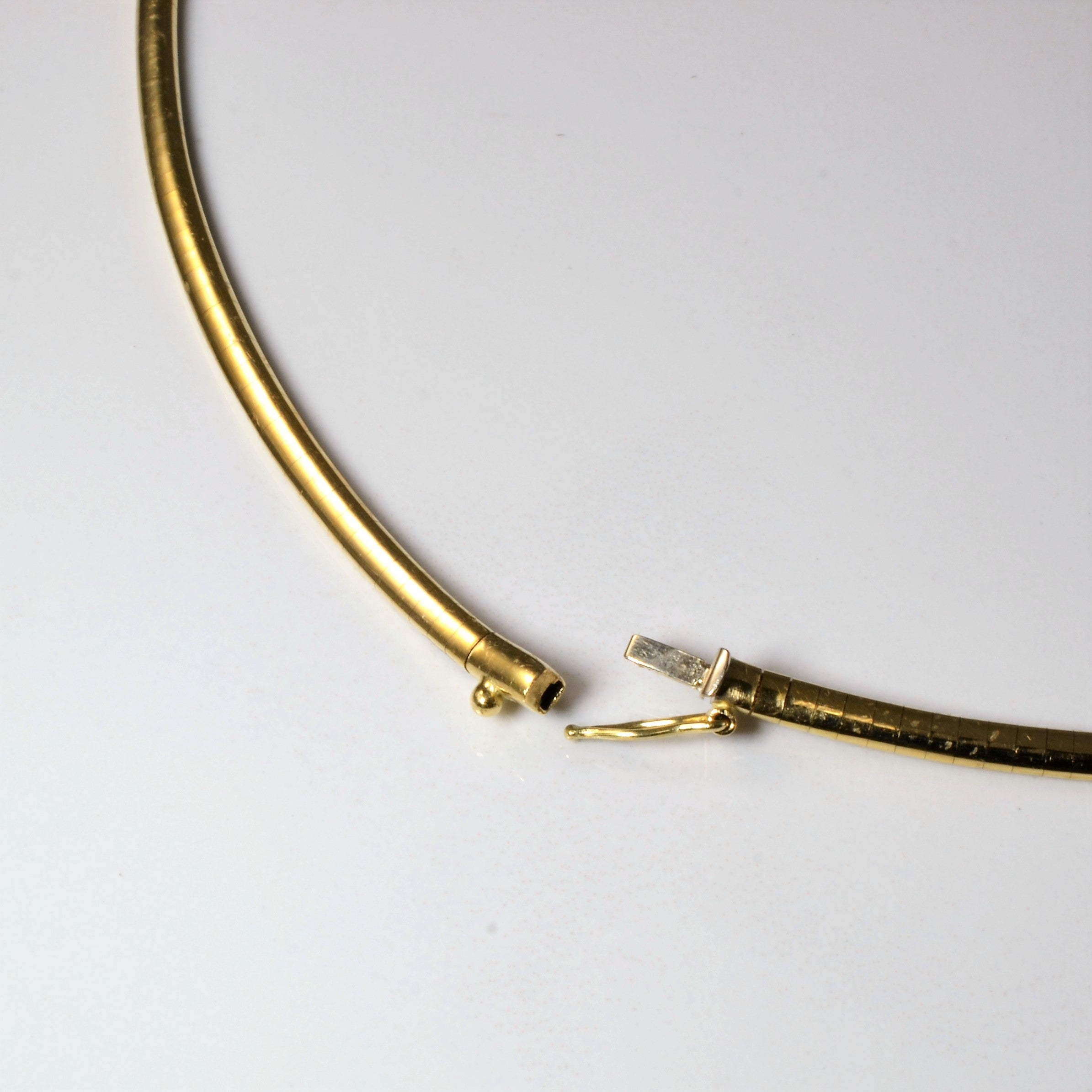 14k Yellow Gold Omega Chain | 19" |