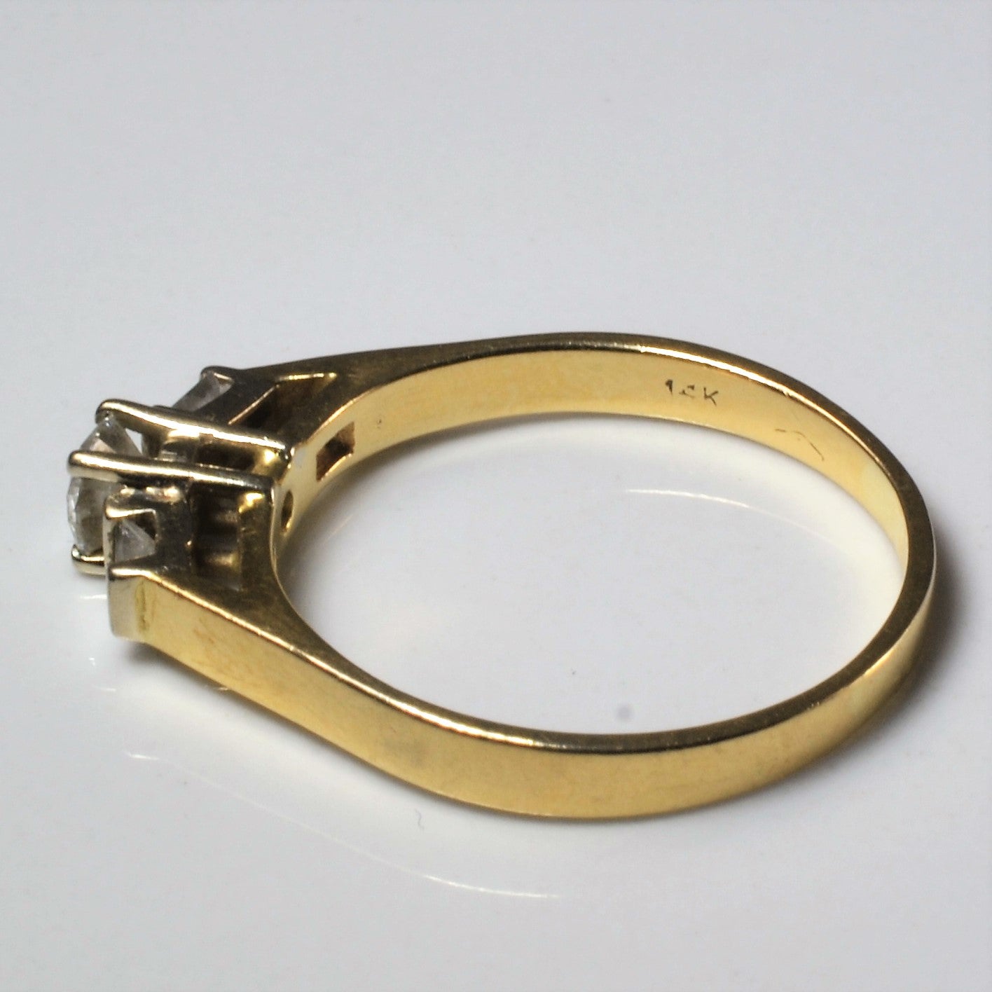 Three Stone Diamond Ring | 0.51ctw | SZ 10.25 |