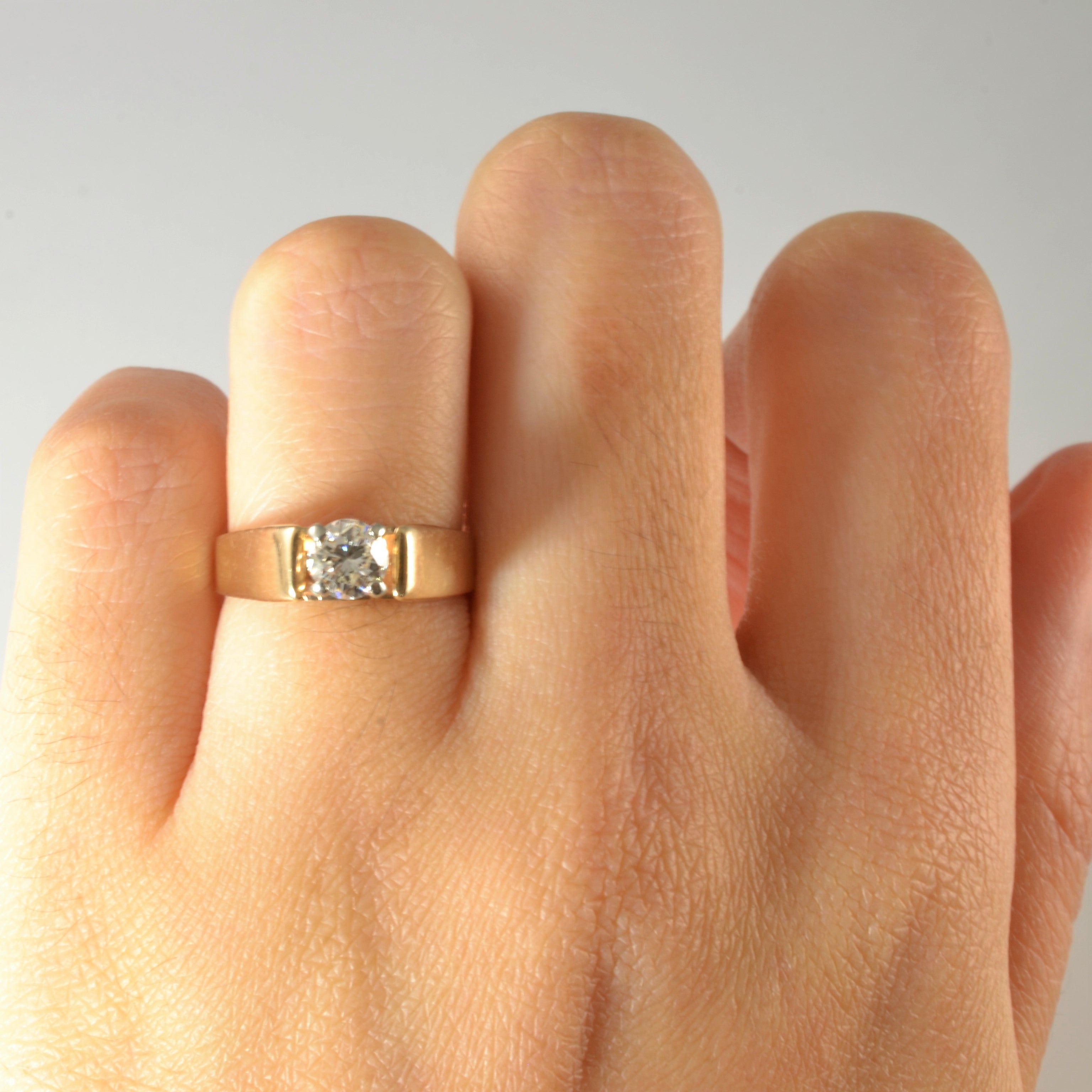 Diamond ring vintage ring for sale in USA, Cathedral vintage rings