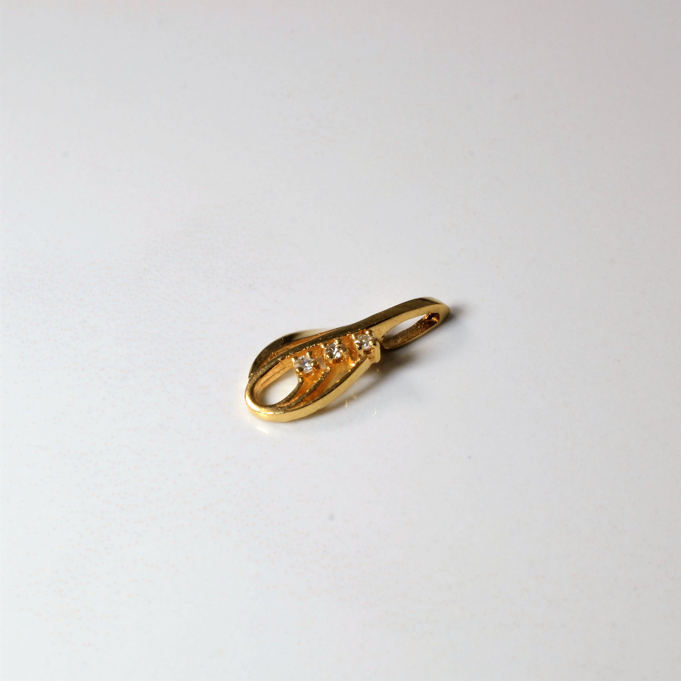 Diamond Drop Pendant | 0.045ctw |