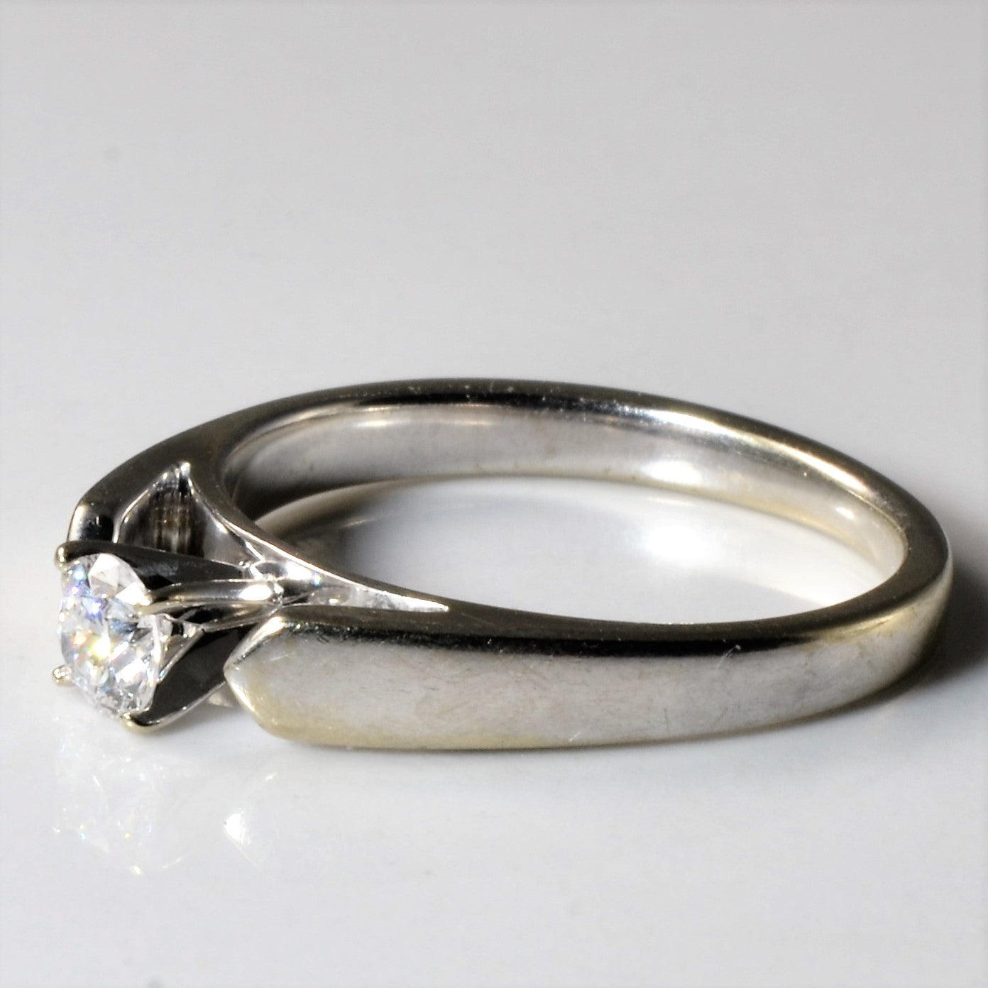 Solitaire Diamond Engagement Ring | 0.18ct | SZ 5 |