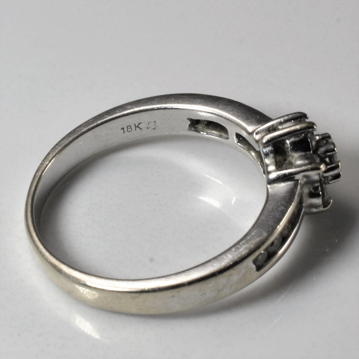 Floral Diamond Cluster Ring | 0.44ctw | SZ 8.25 |