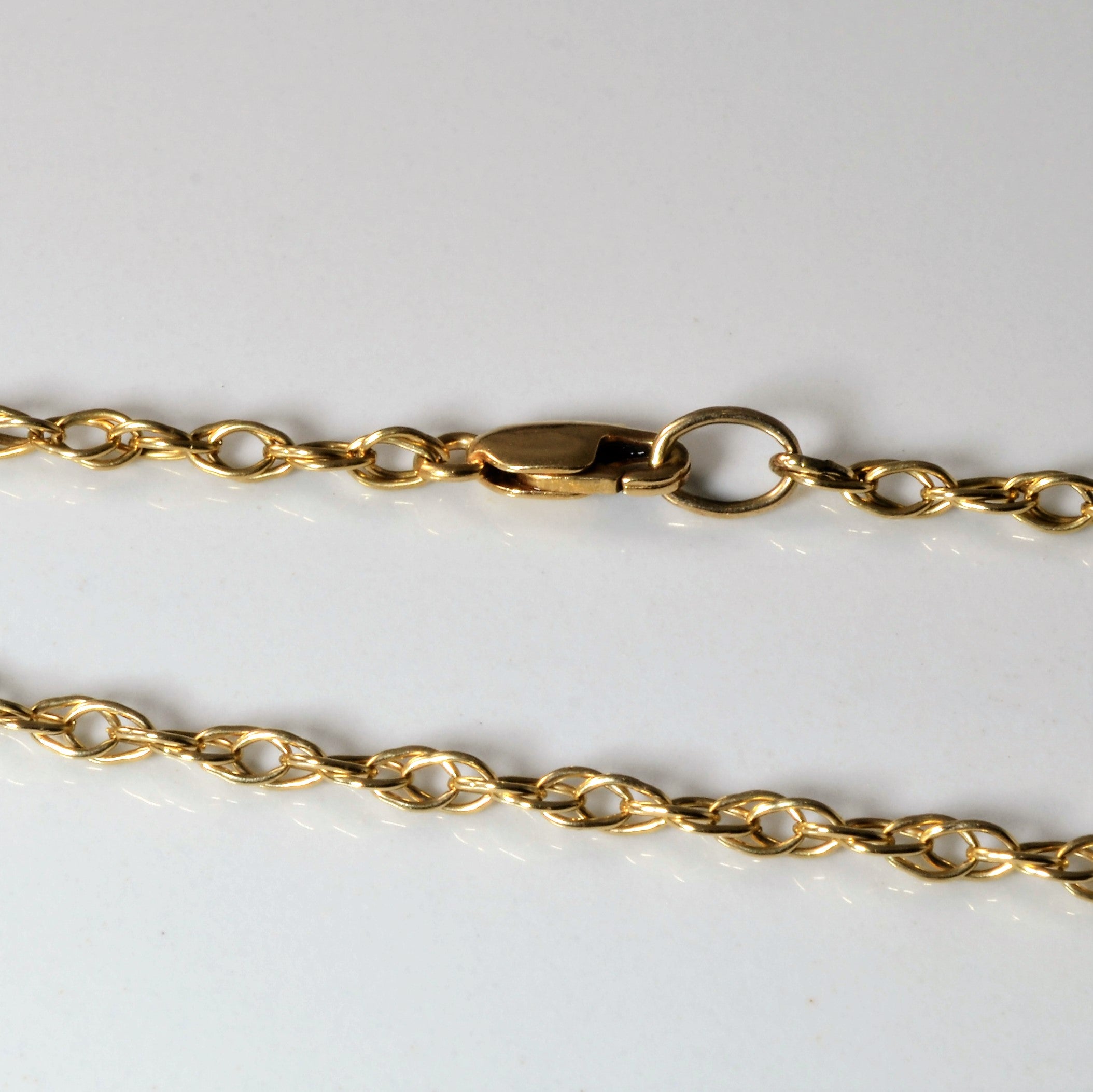 10k Yellow Gold Prince of Wales Chain | 26"|