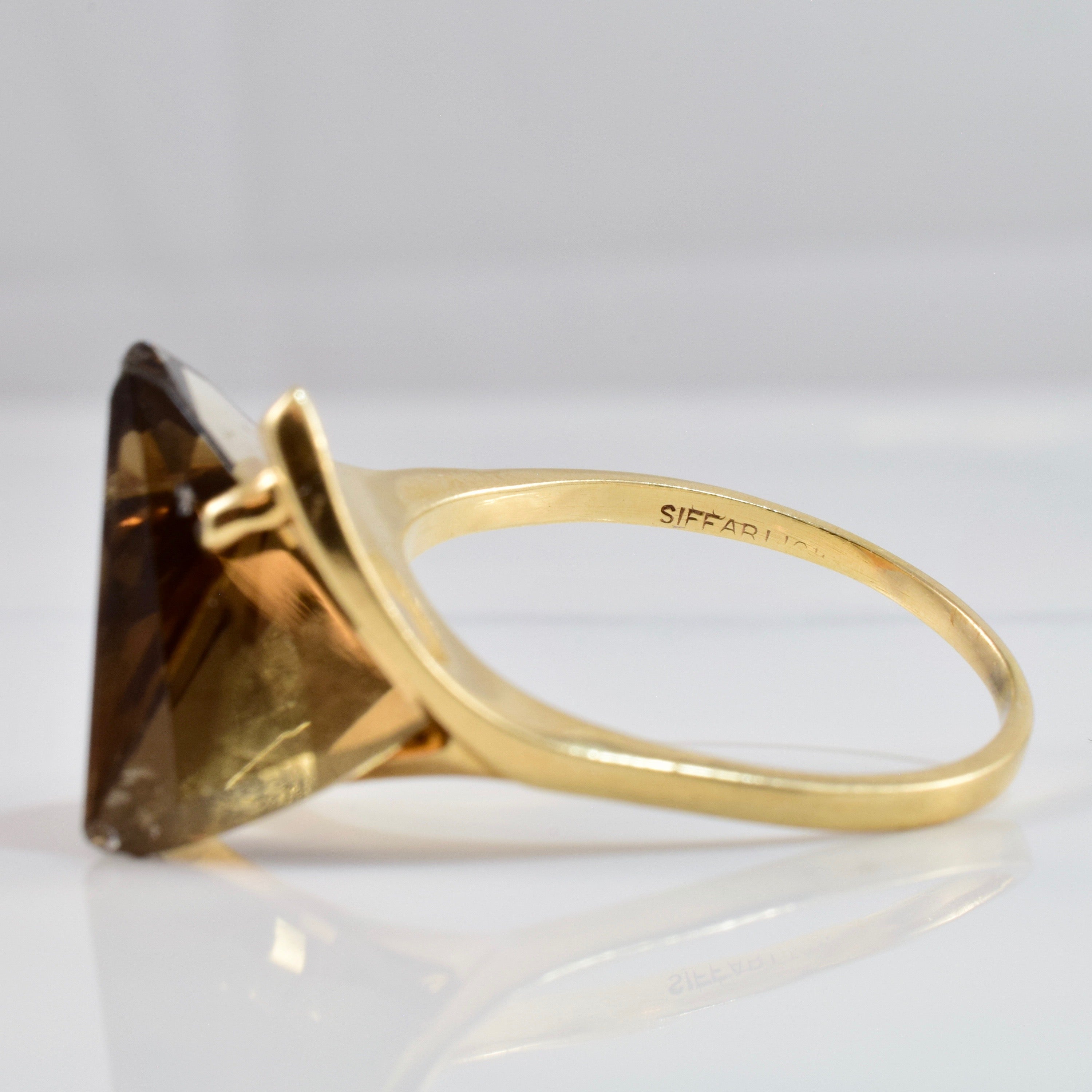 Fantasy Smoky Quartz Ring | SZ 9.25 |