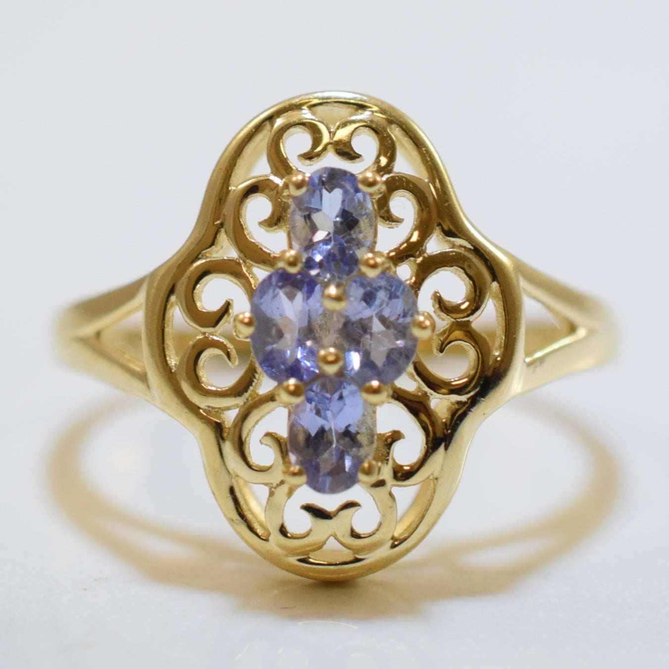 Tanzanite Cocktail Ring | 0.72ct | SZ 9 |