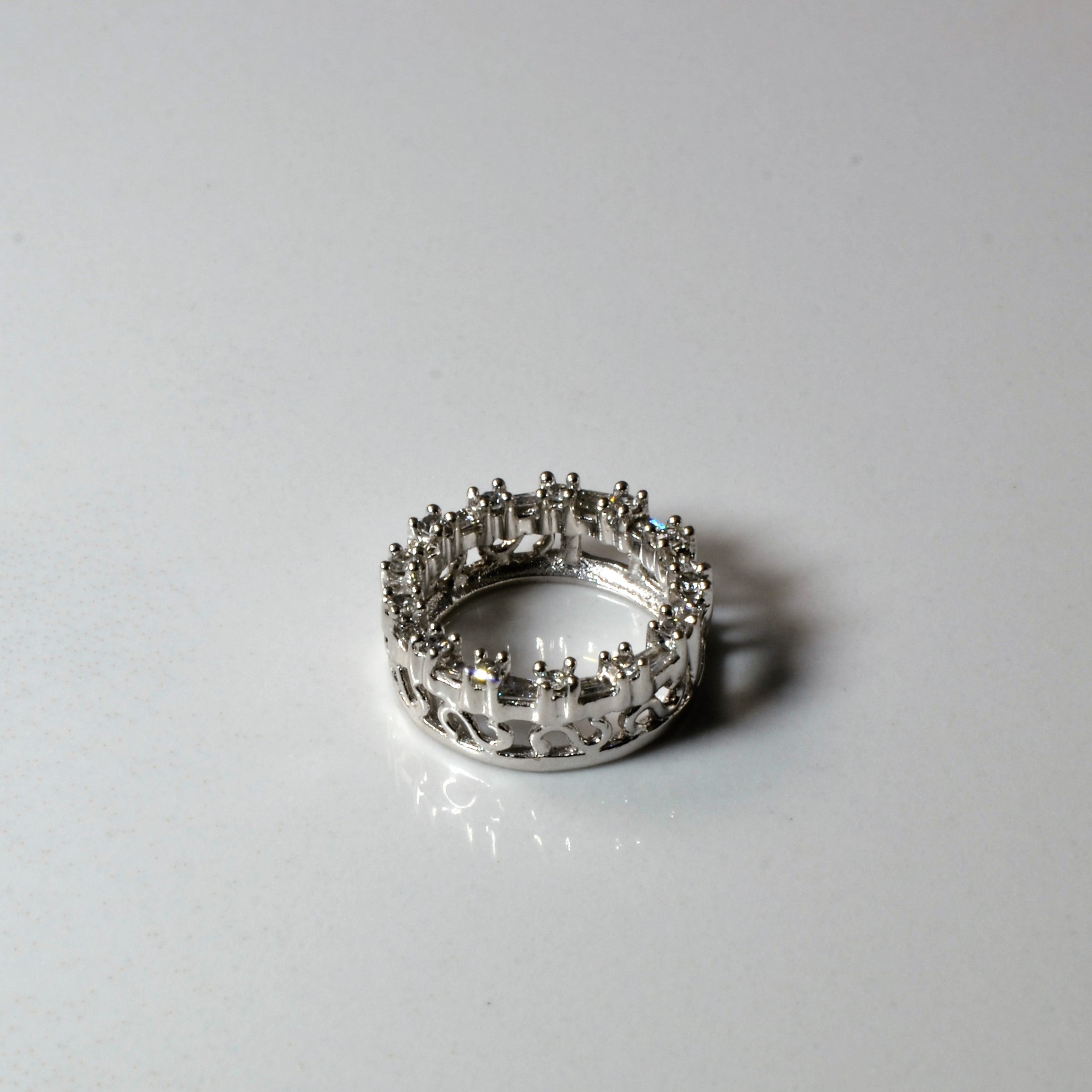 Multi Diamond Eternity Pendant | 0.135ctw |