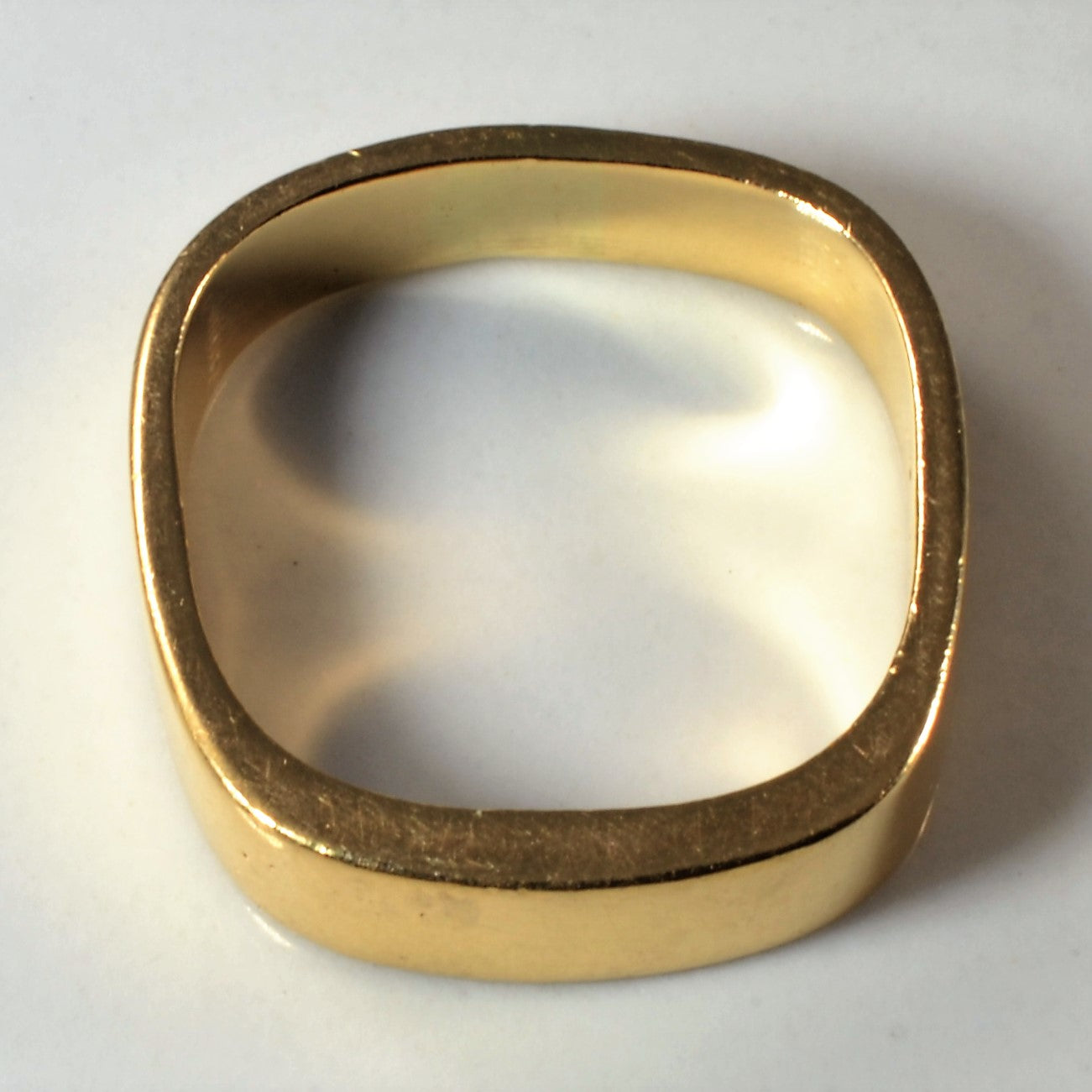 Soft Square Gold Band | SZ 5.25 |