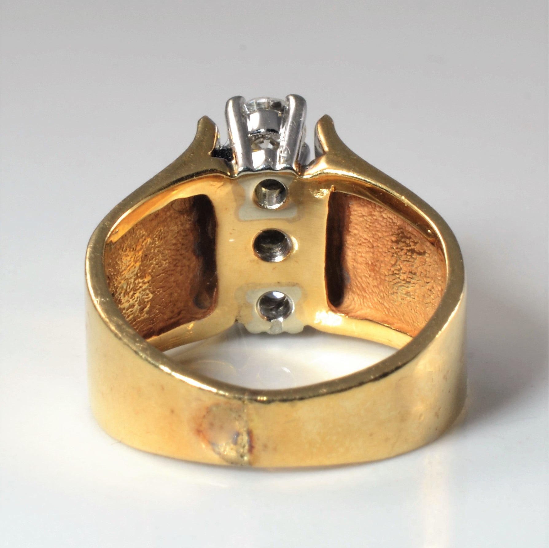 Tapered Three Stone Diamond Ring | 0.60ctw | SZ 3.75 |