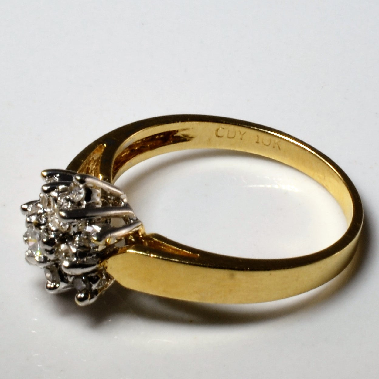 Cluster Burst Diamond Ring | 0.23ctw | SZ 6.5 |