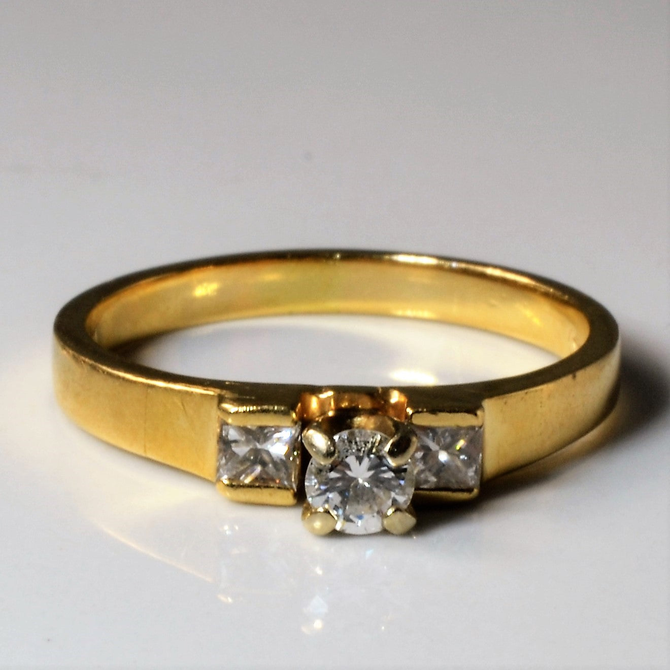 Three Stone Diamond Ring | 0.40ctw | SZ 8.25 |