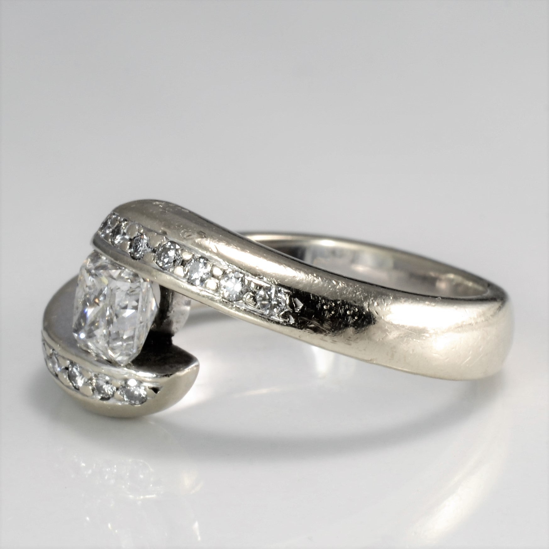 Bypass Canadian Diamond Engagement Ring | 0.78 ctw, SZ 5.25 |
