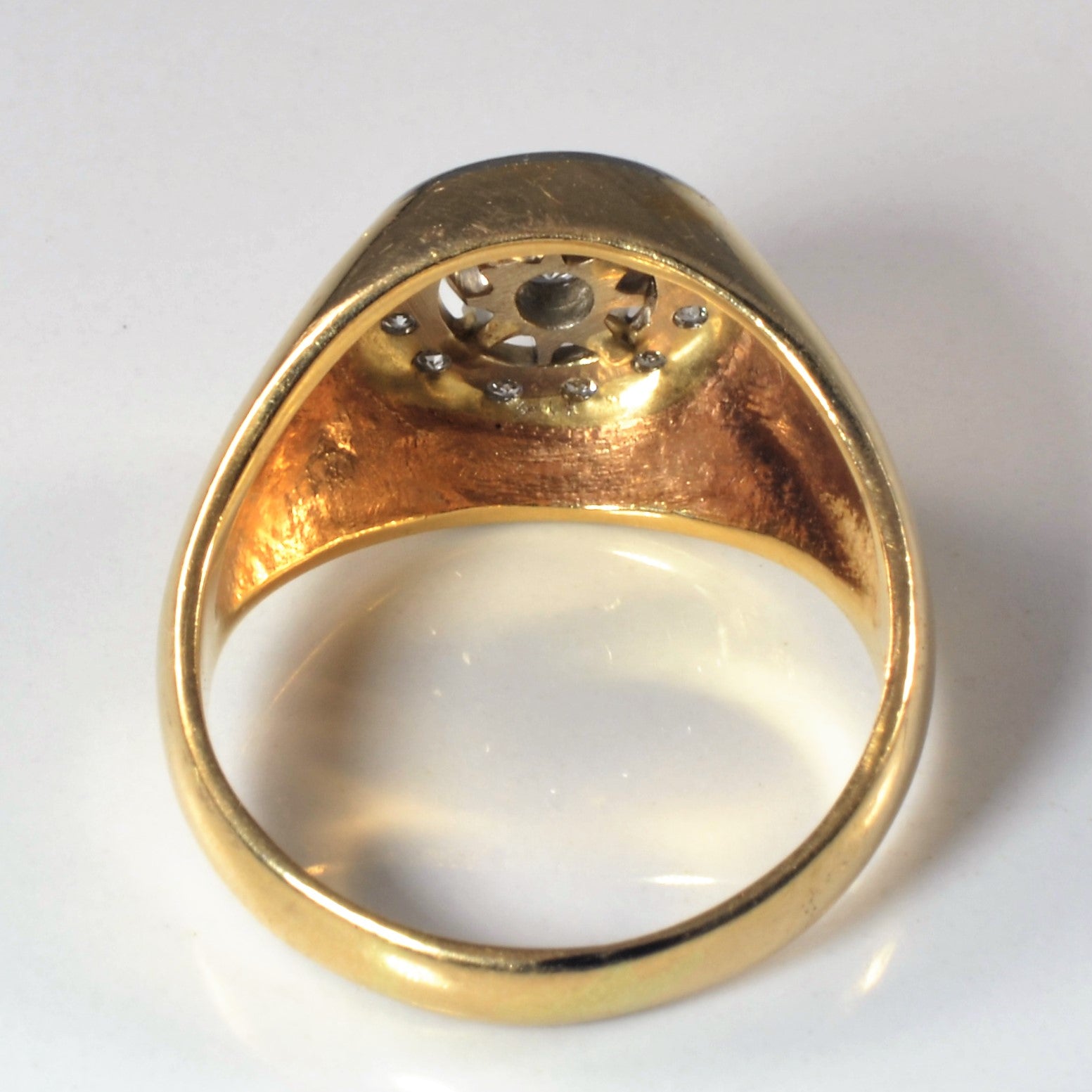 Diamond Captains Wheel Ring | 0.58ctw | SZ 10.5 |
