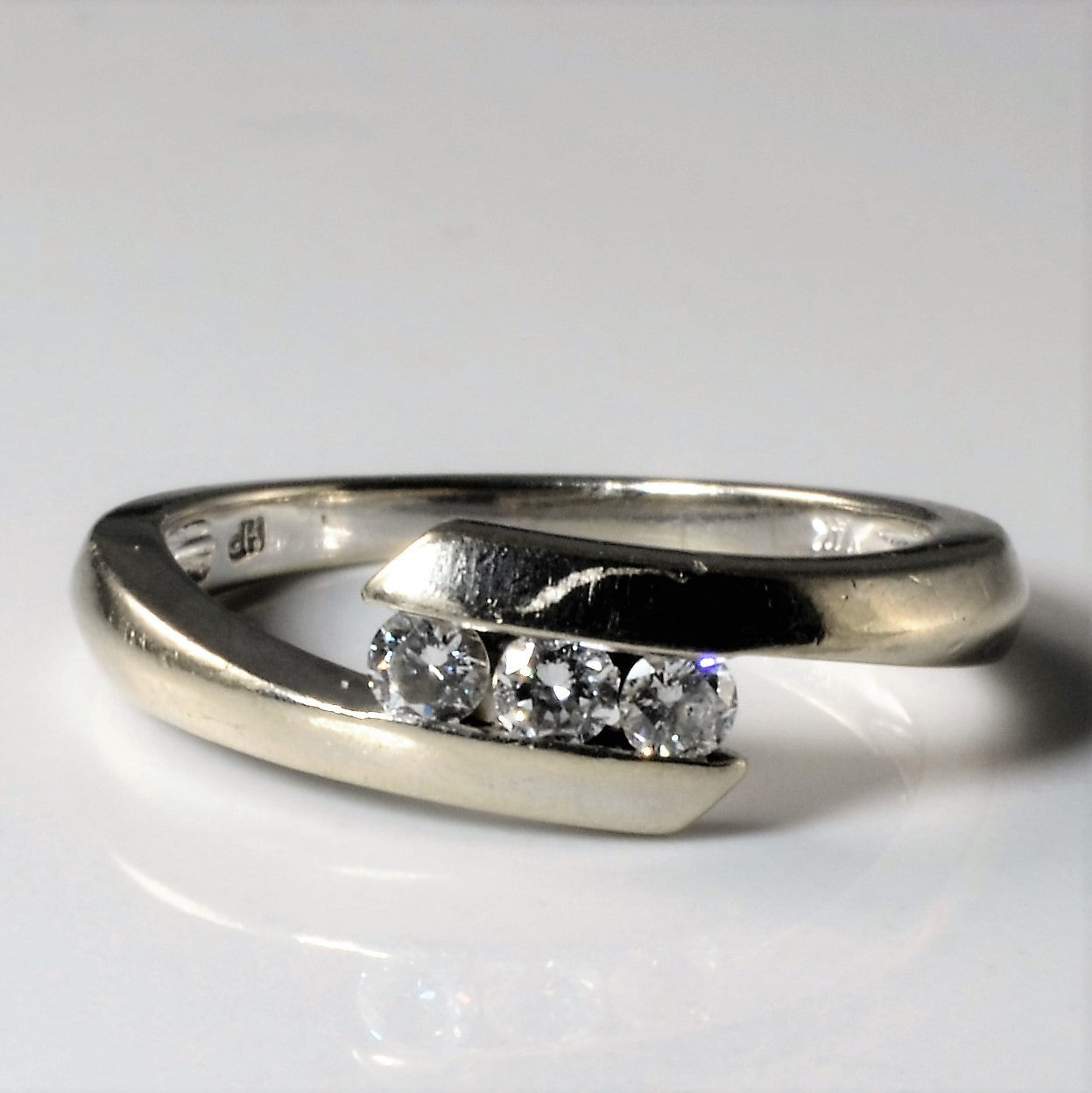 Bypass Channel Diamond Ring | 0.24ctw | SZ 7 |