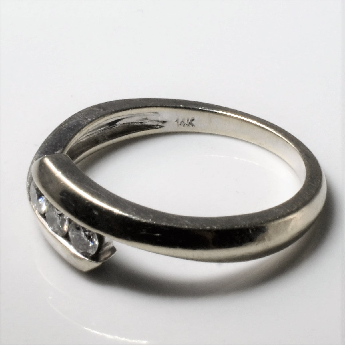 Bypass Channel Diamond Ring | 0.24ctw | SZ 7 |