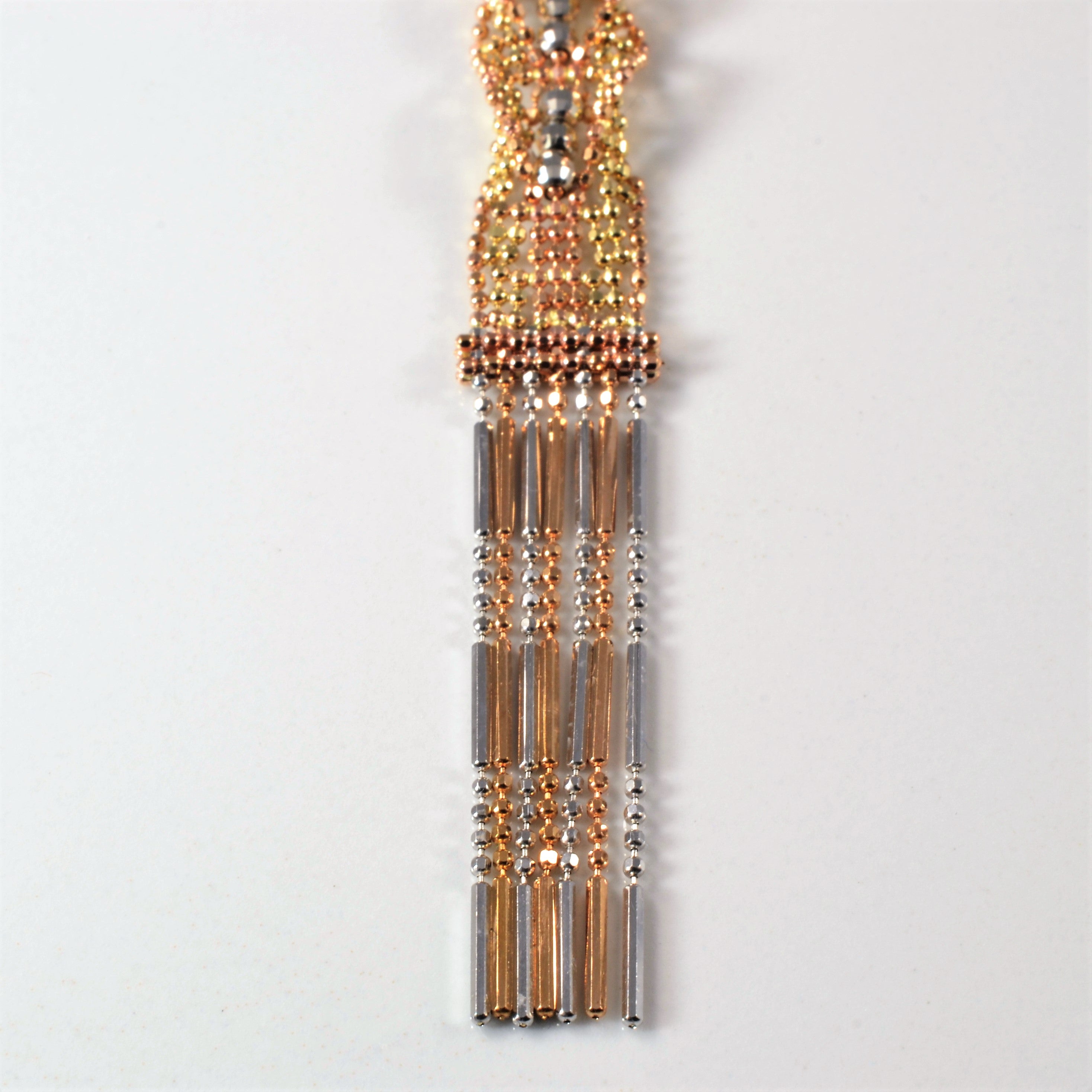 Collier lariat à perles | 17" |