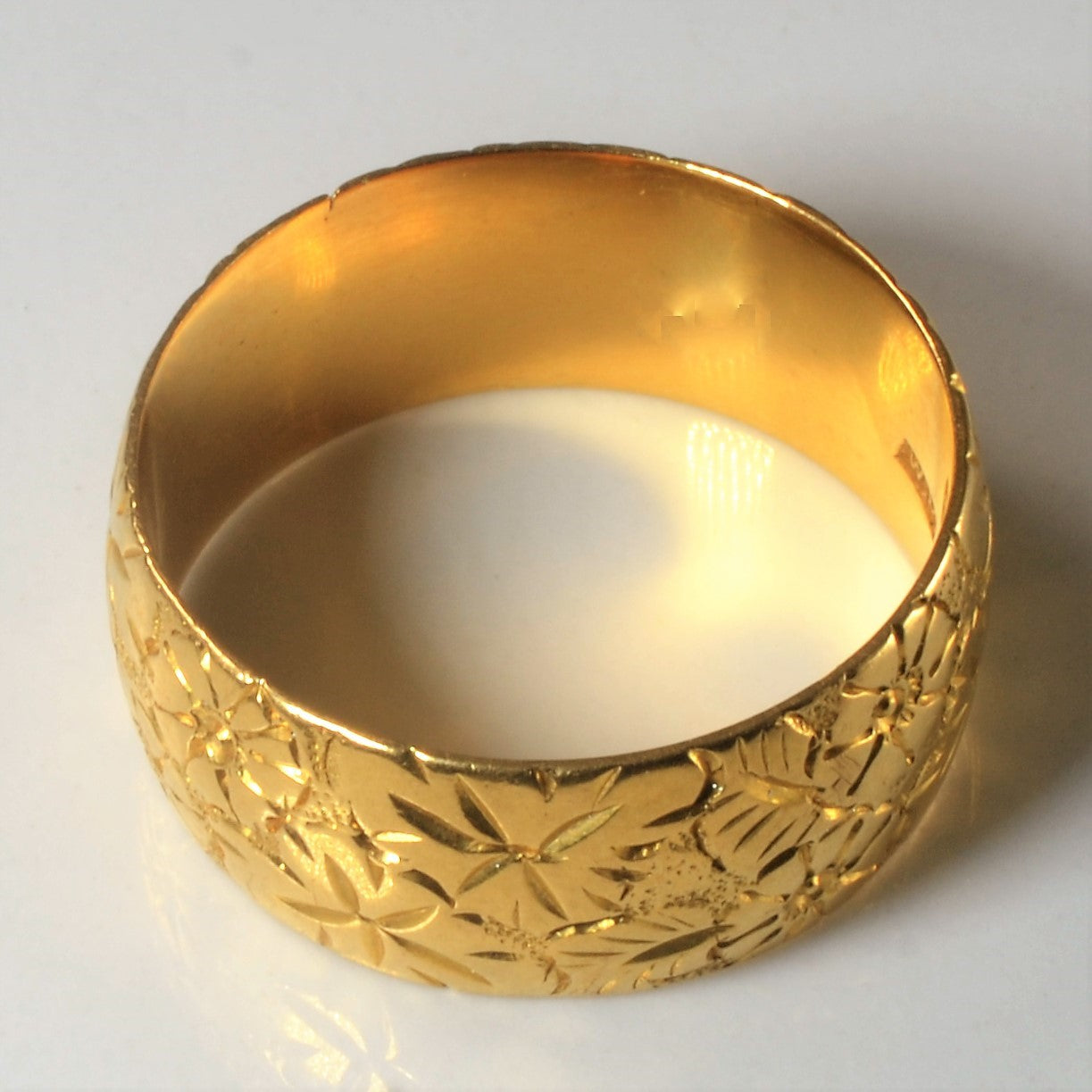 Bague florale des années 1960 | Taille 11,75 |